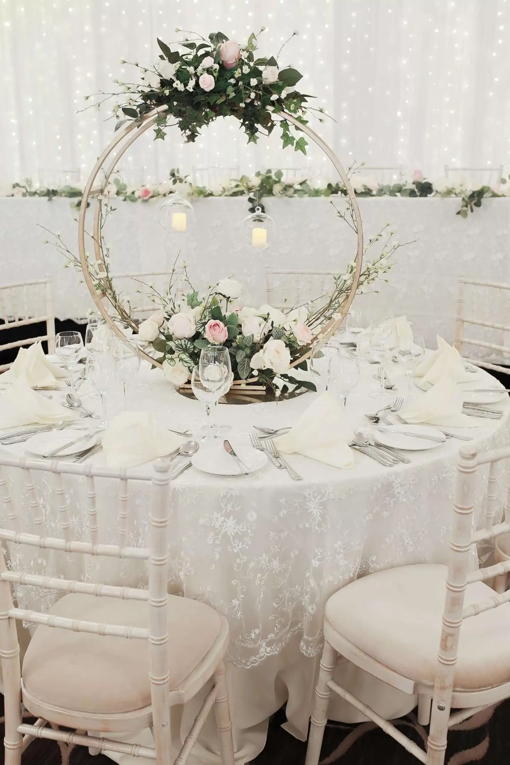 Decorative detail, Banquet Facilities in Radisson Blu Hotel, Letterkenny