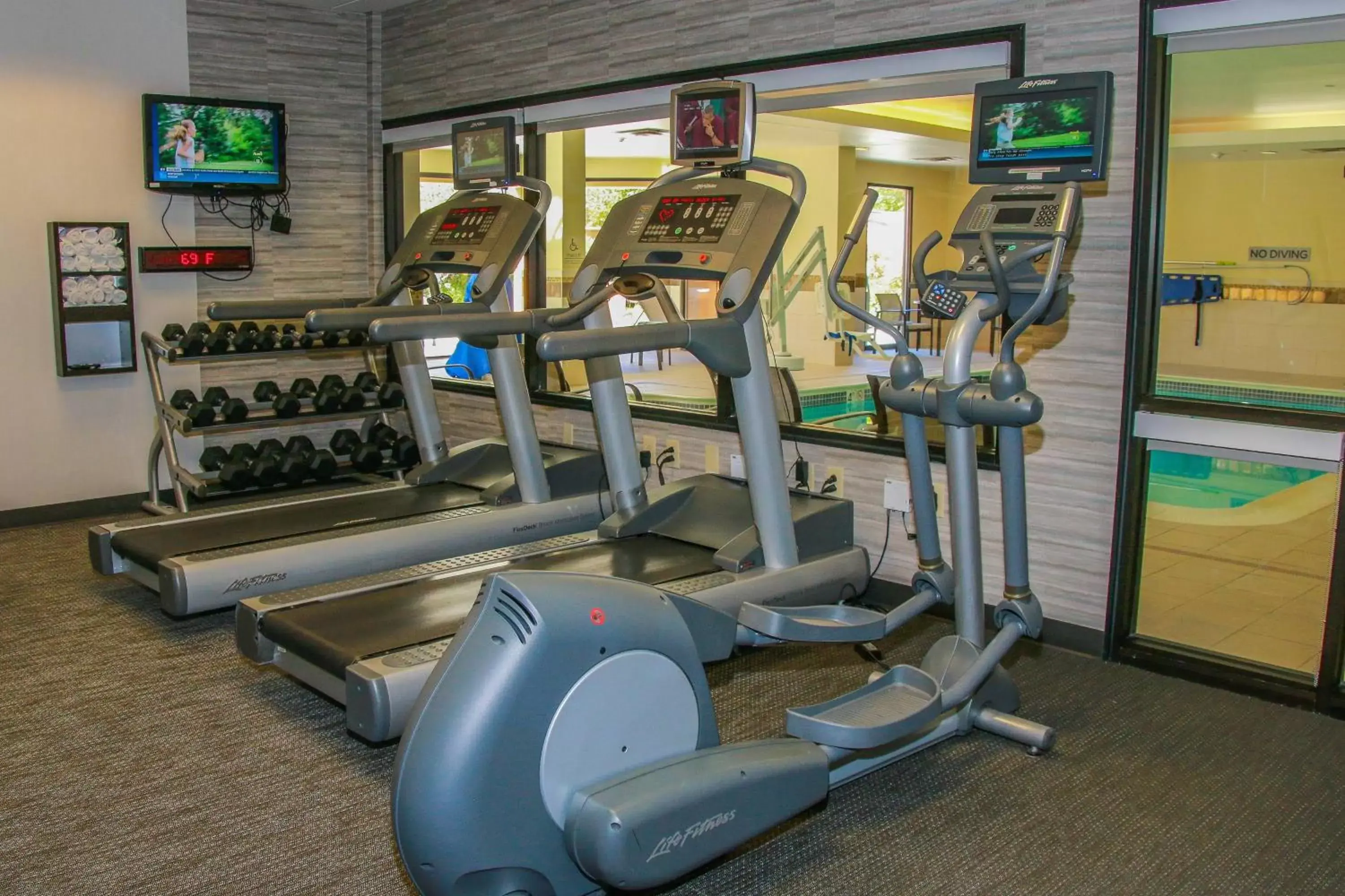 Fitness centre/facilities, Fitness Center/Facilities in Courtyard Chesapeake Greenbrier