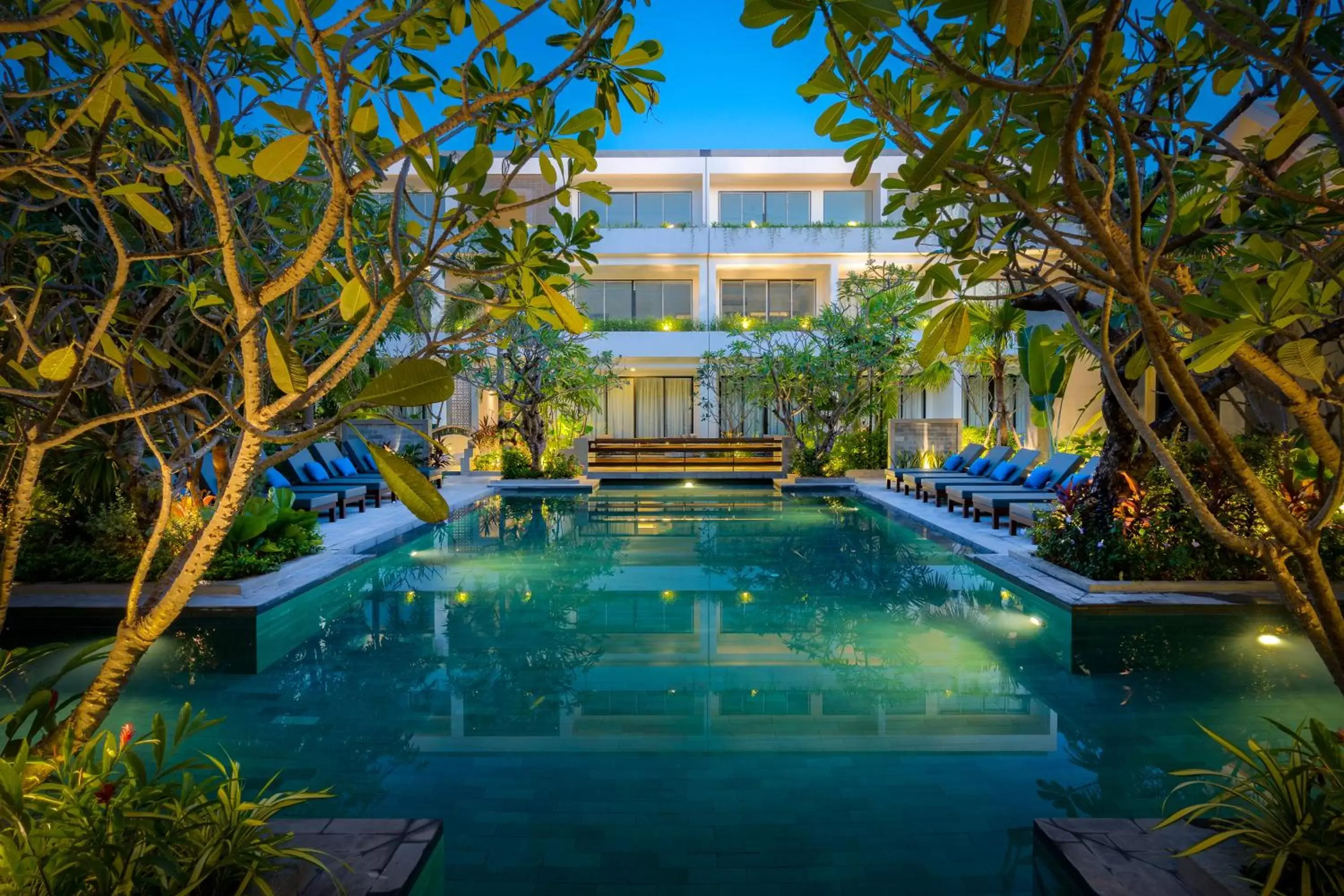 Swimming pool in Eightfold Urban Resort Swimming pool in Eightfold Urban Resort