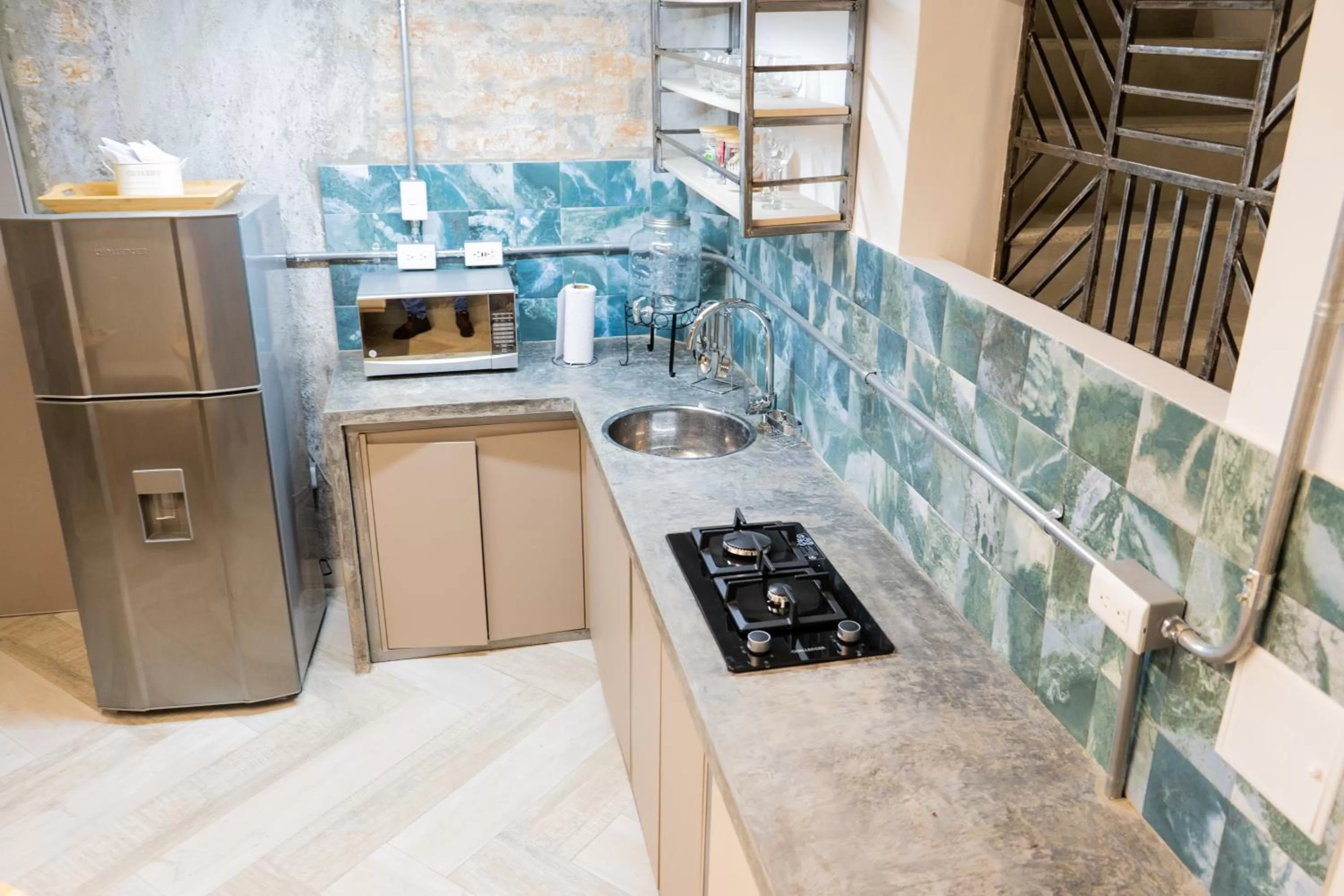 Kitchen or kitchenette in Zentrico Boutique