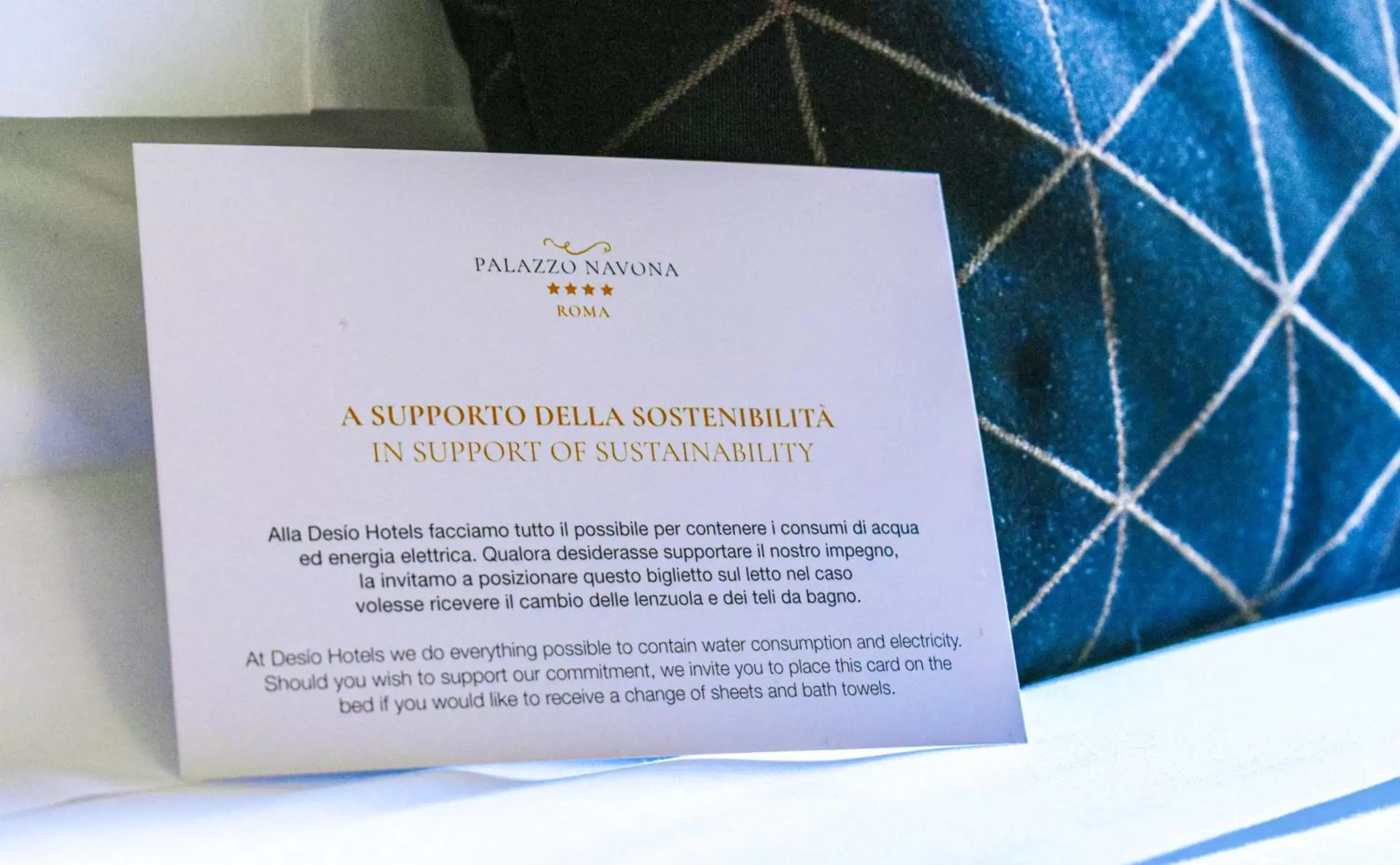Logo/Certificate/Sign in Palazzo Navona Hotel