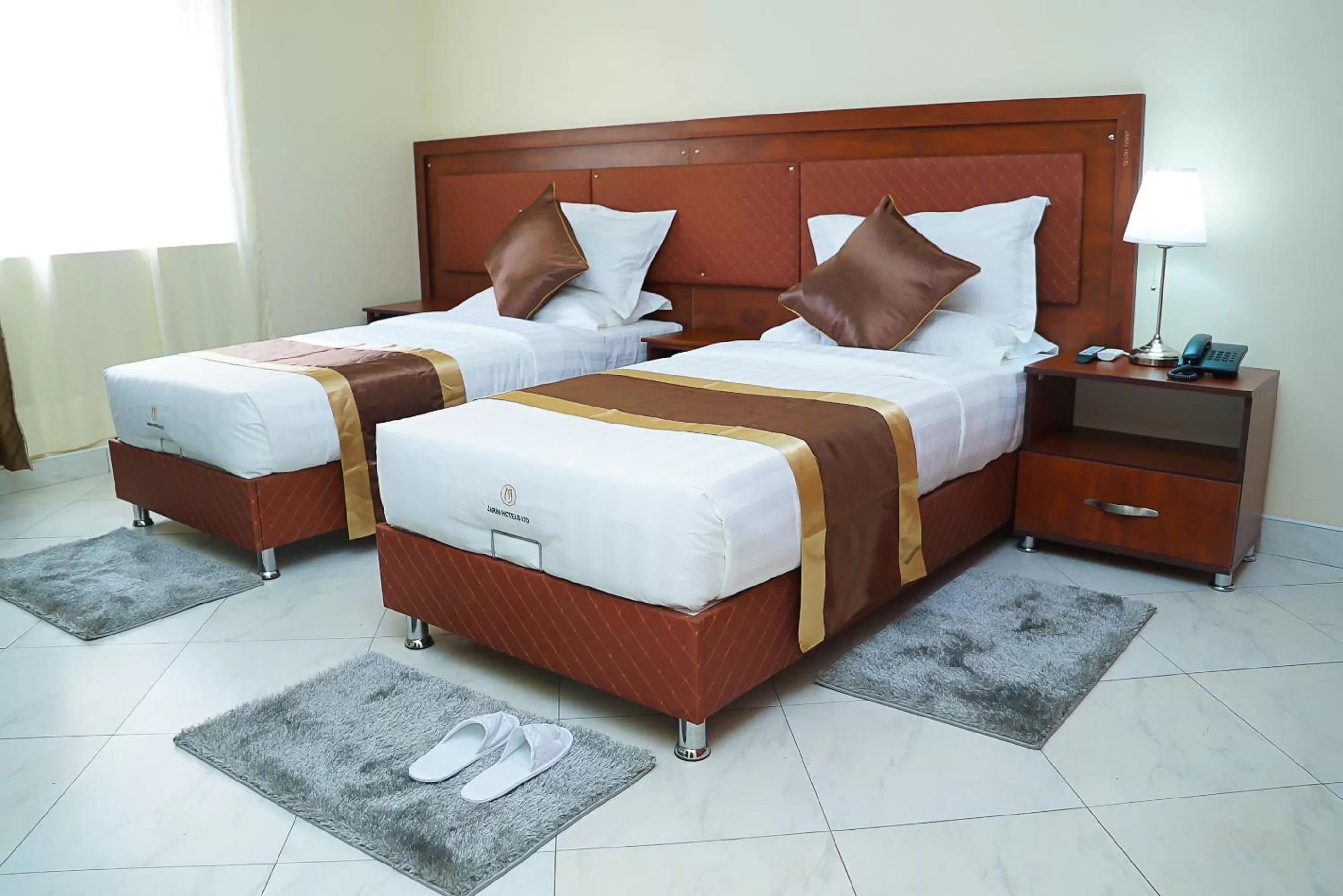 Bed in Jarin Hotel