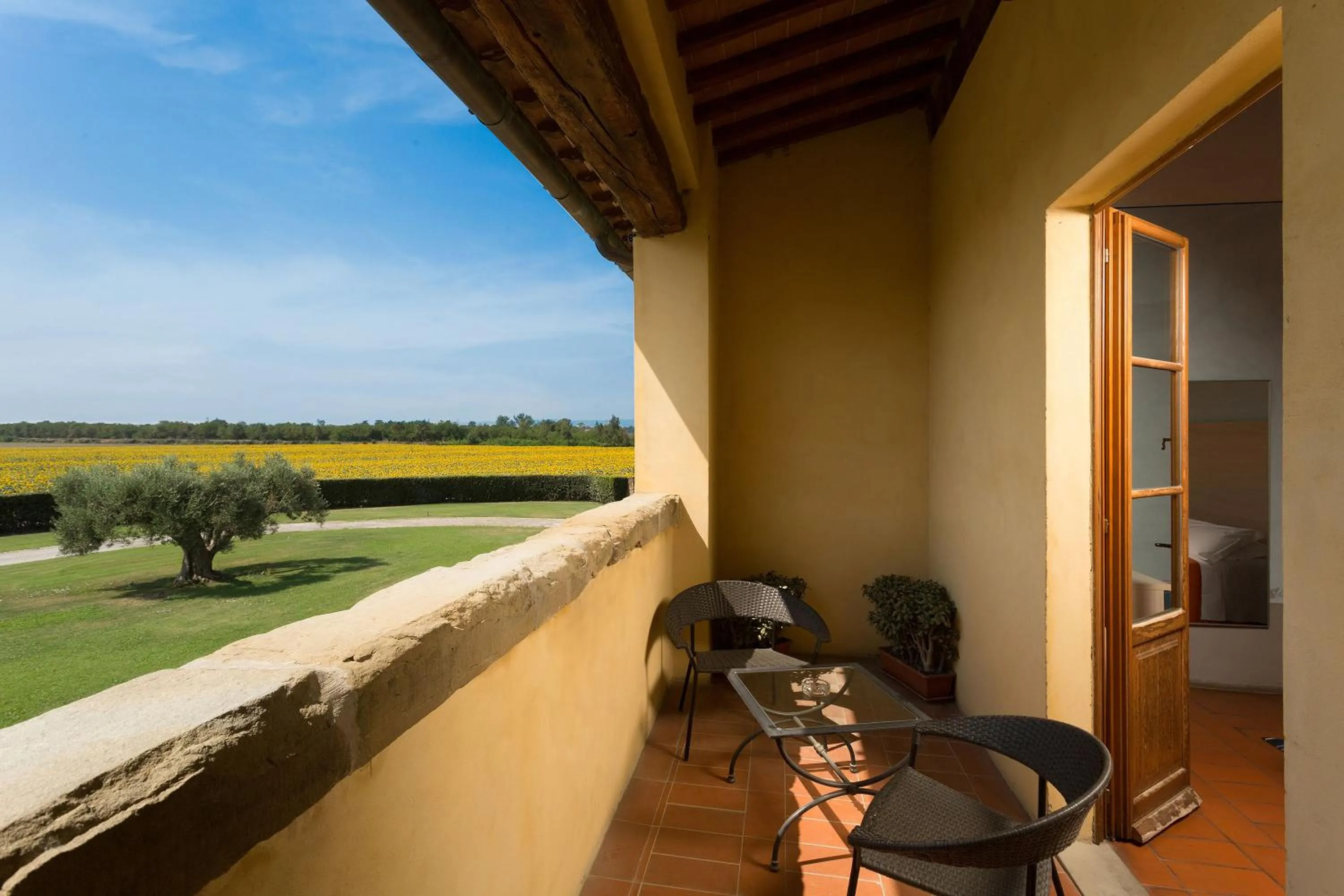Balcony/Terrace in Hotel Le Capanne
