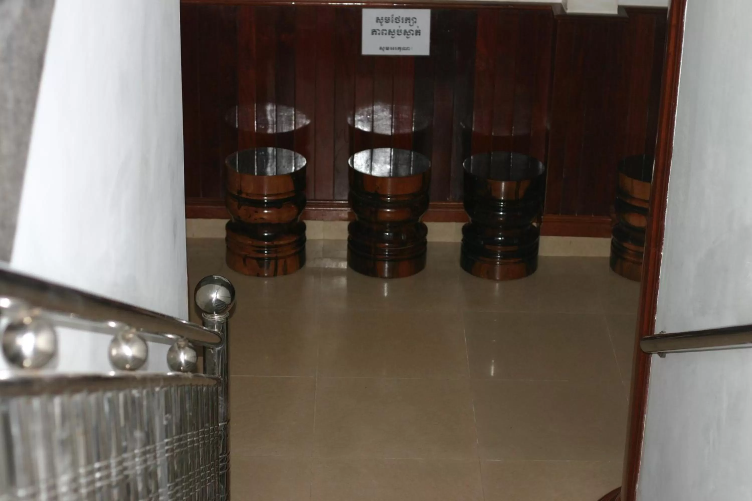 Decorative detail in Angkor Ruby Guesthouse