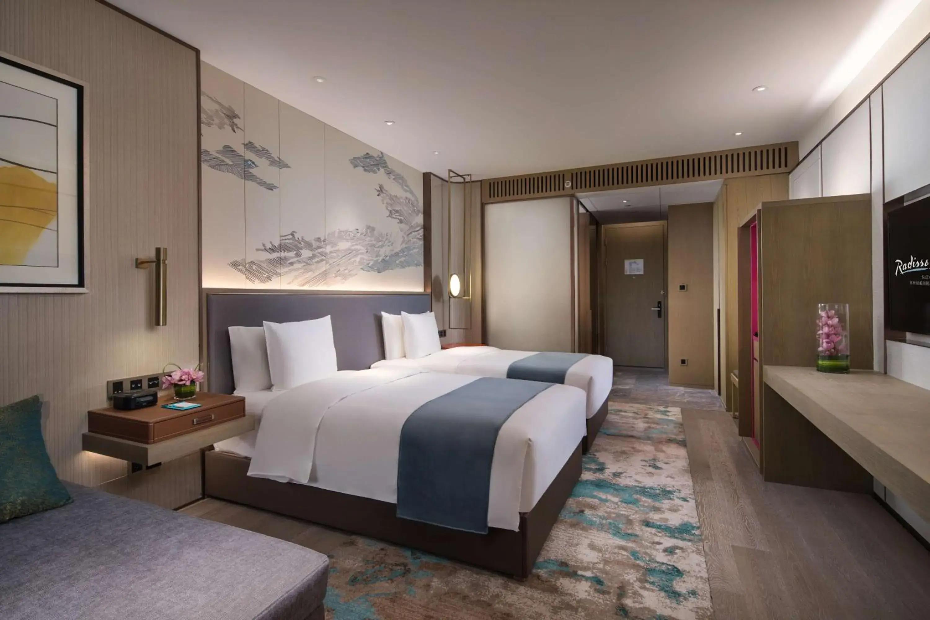 Photo of the whole room, Bed in Radisson Suzhou