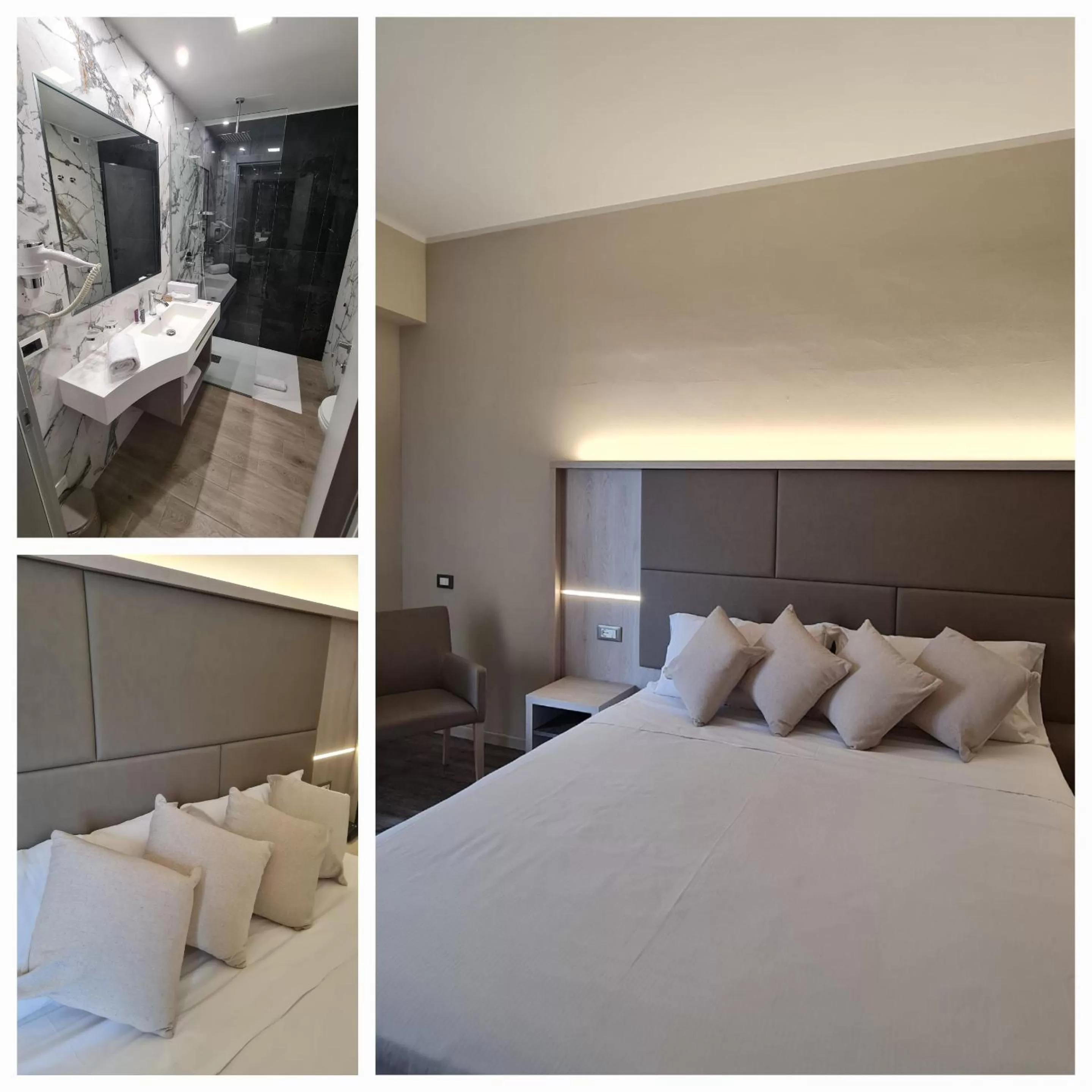 Bathroom, Bed in JR Hotels Gate 7 Bologna