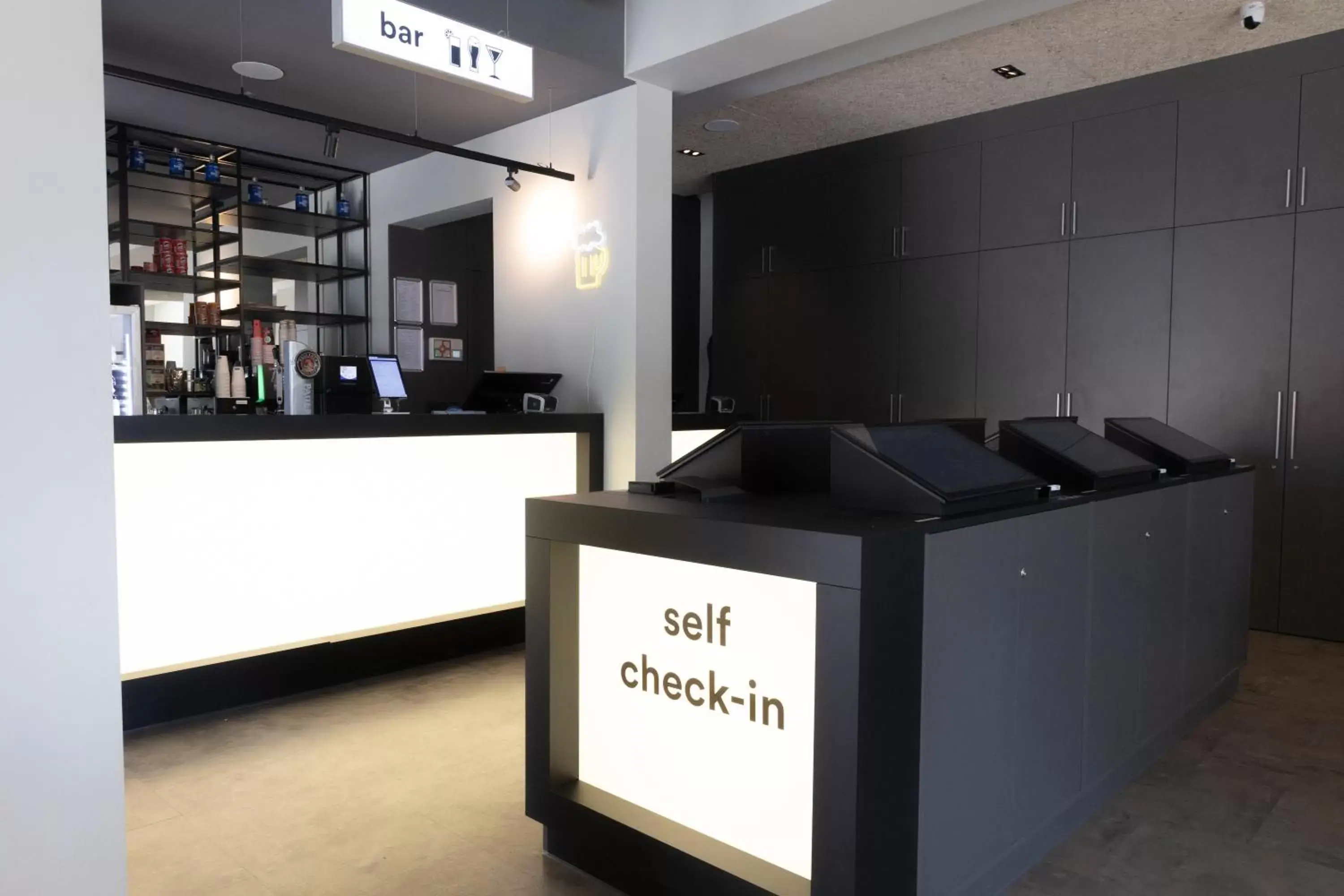 Lobby or reception in a&o München Hackerbrücke Lobby or reception in a&o München Hackerbrücke