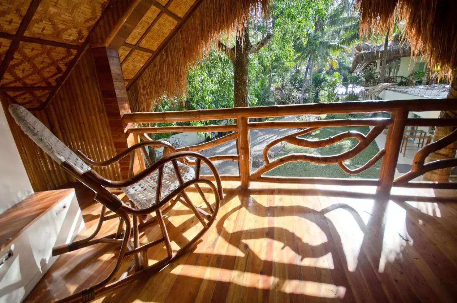 Balcony/Terrace in Mike's Dauin Dive Resort