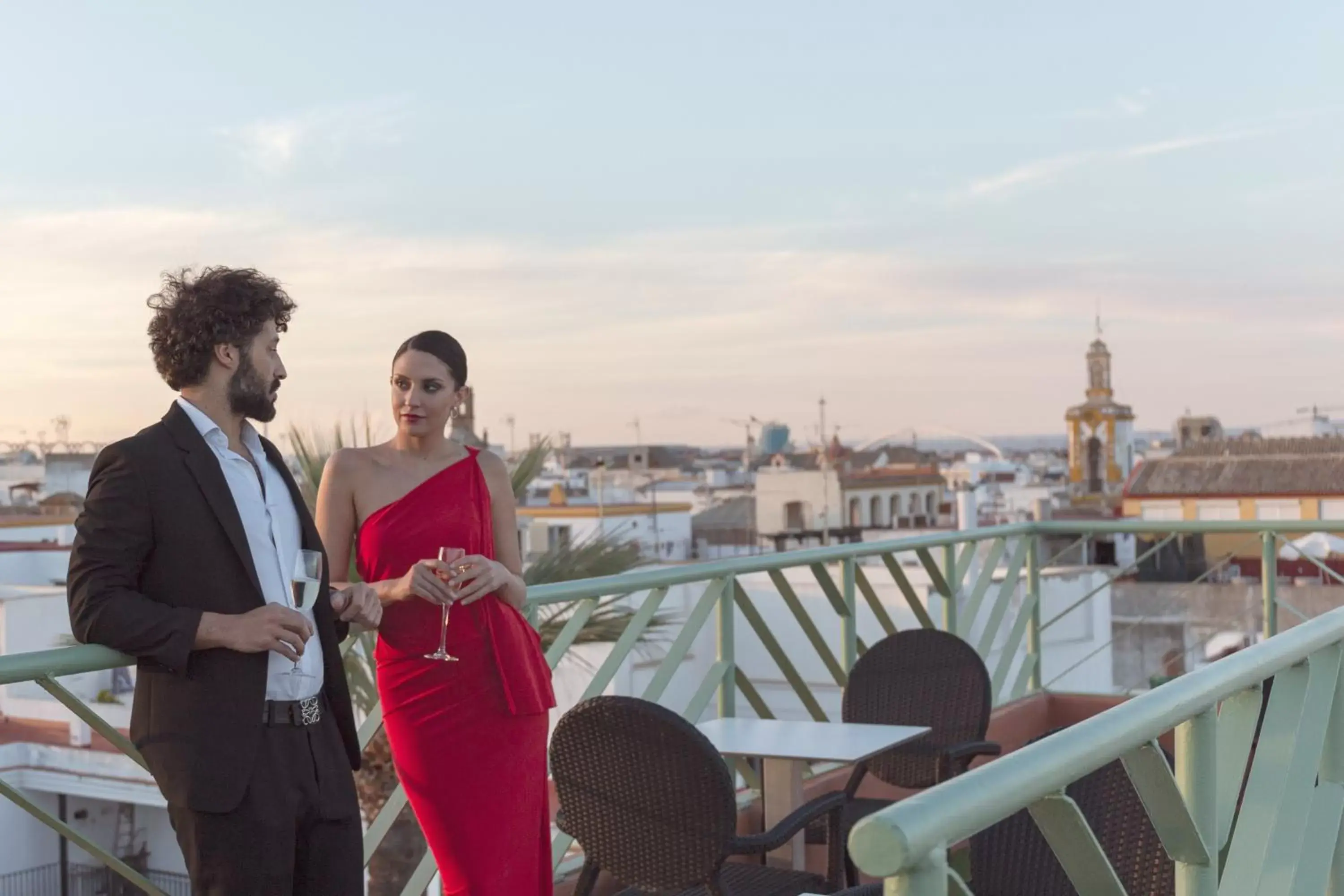 Balcony/Terrace in Casa Romana Hotel Boutique