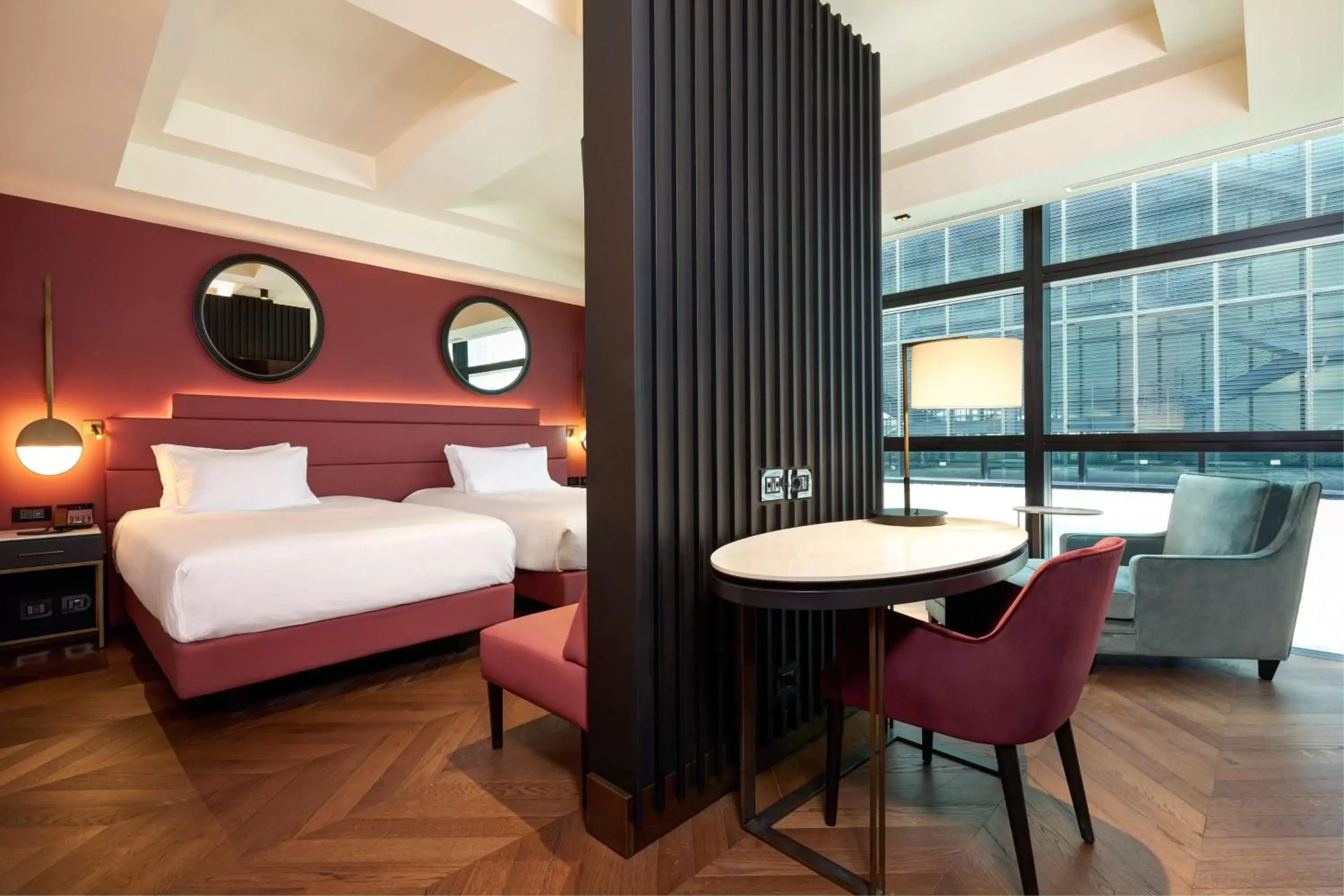 Bedroom, Bed in Hilton Rome Eur La Lama