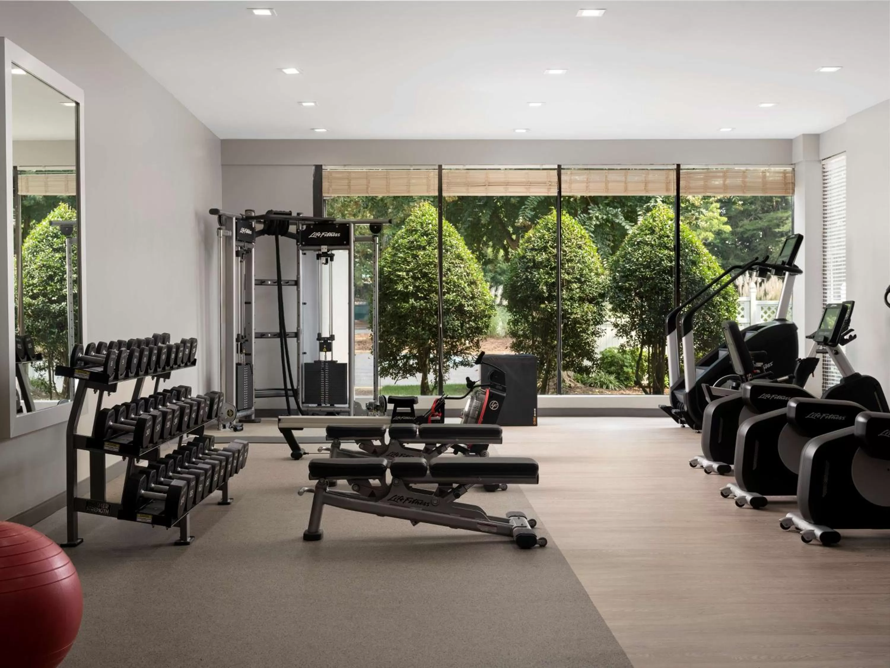 Fitness centre/facilities in Doubletree by Hilton Hotel Williamsburg
