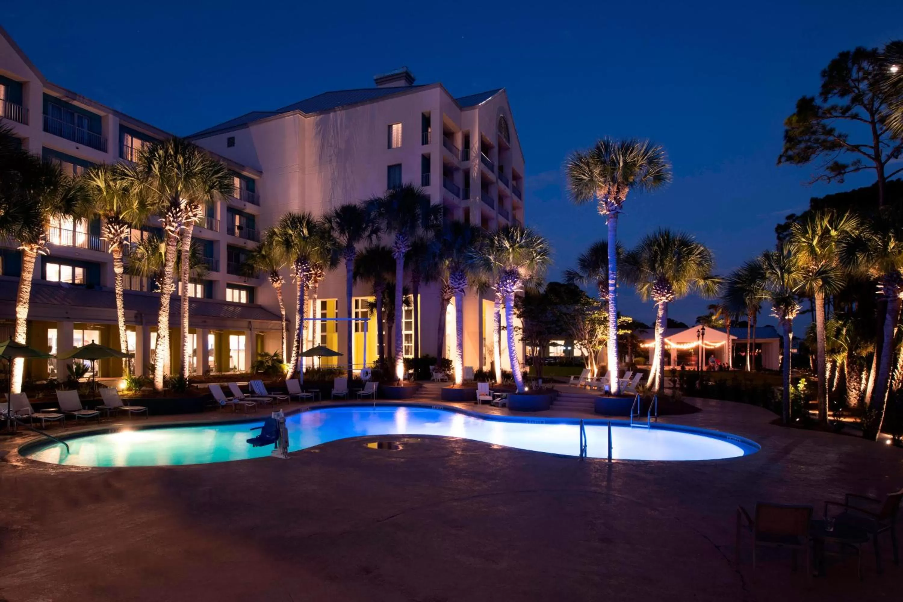 Pool view in Bluegreen's Bayside Resort and Spa