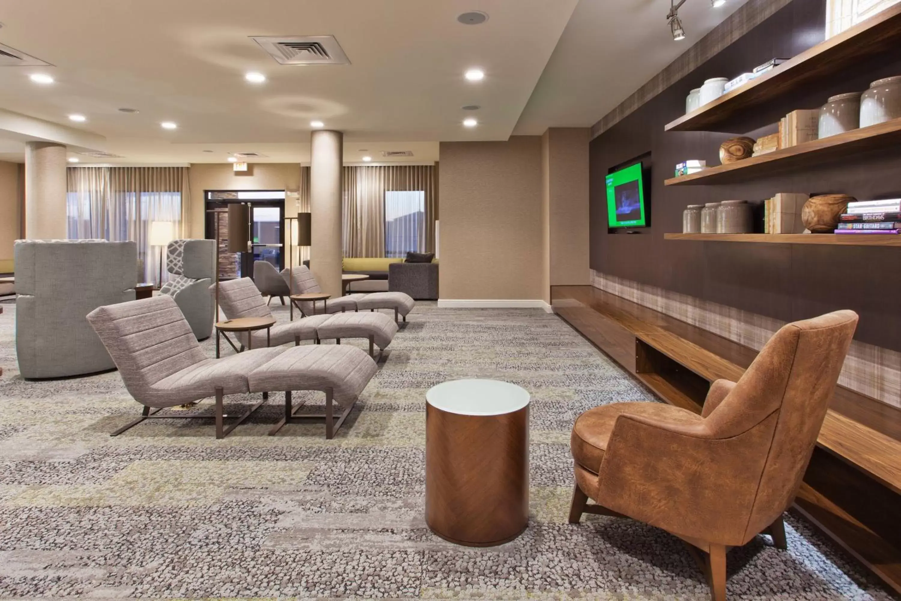 Lobby or reception, Seating Area in Courtyard by Marriott Auburn