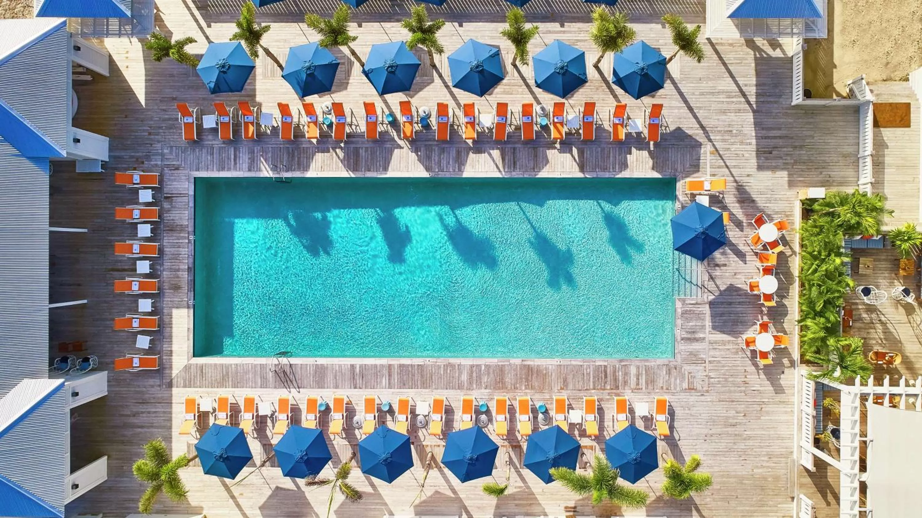Pool view in Mahogany Bay Resort and Beach Club, Curio Collection