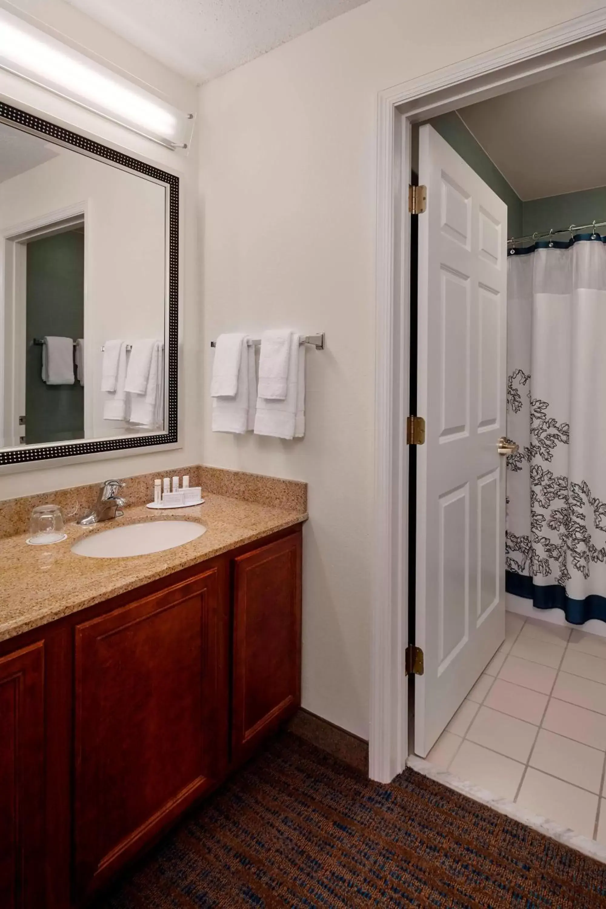 Bathroom in Residence Inn Saint Louis Airport / Earth City