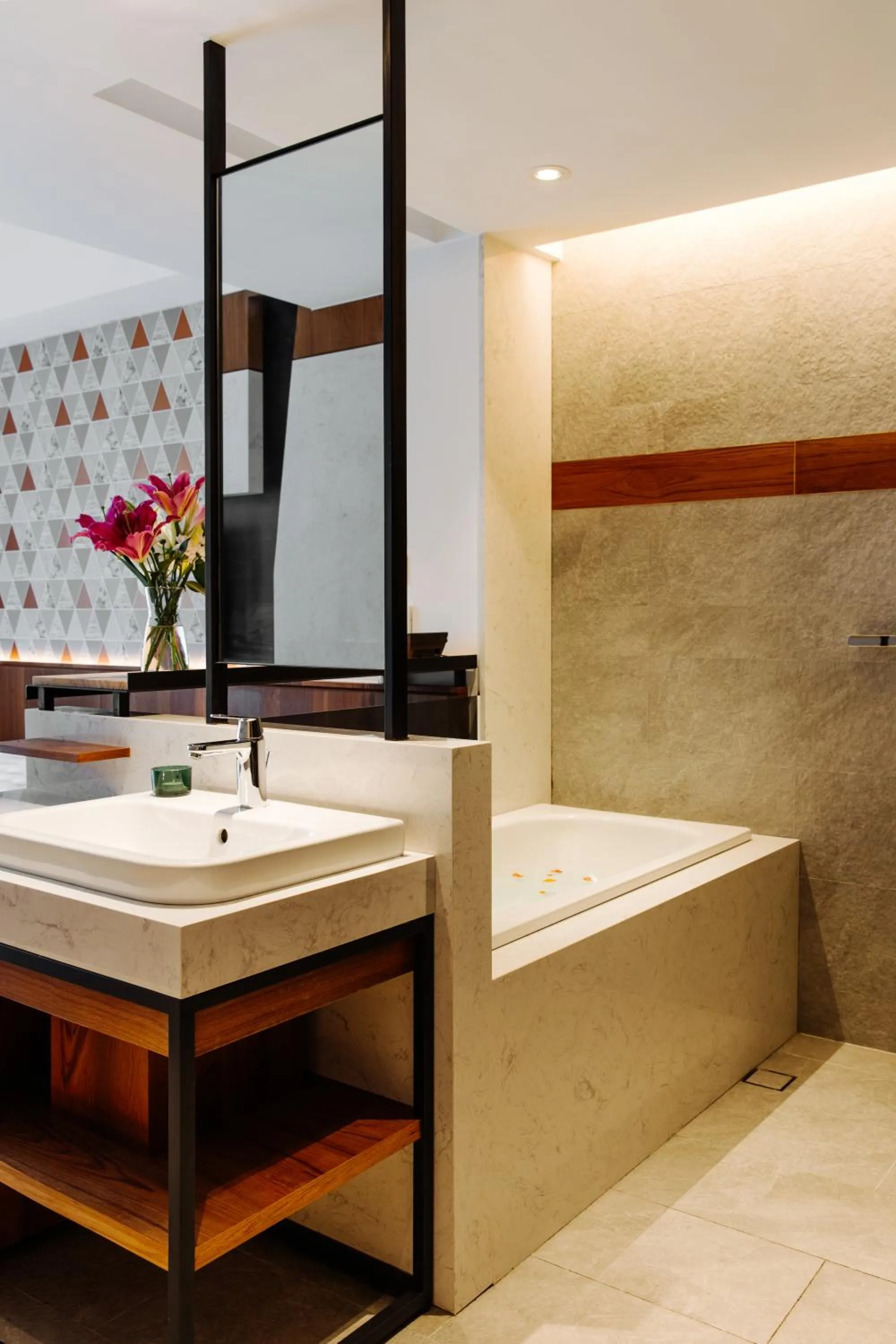 Bathroom in CHECK inn Taichung Zhongshan