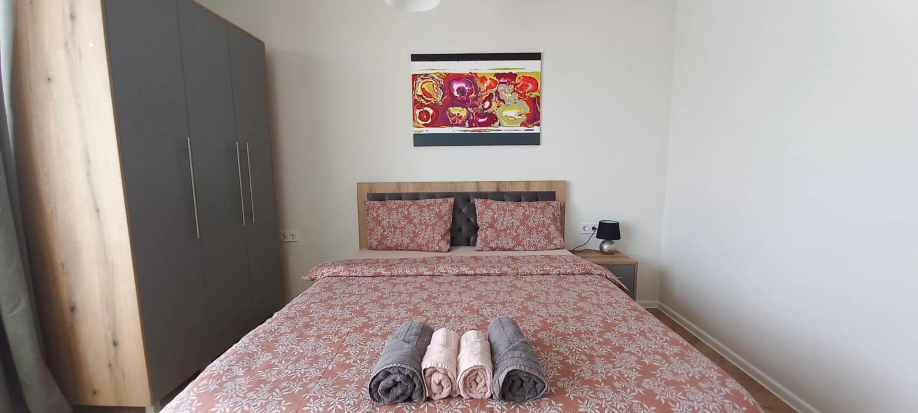 Bed in WOW Apartments
