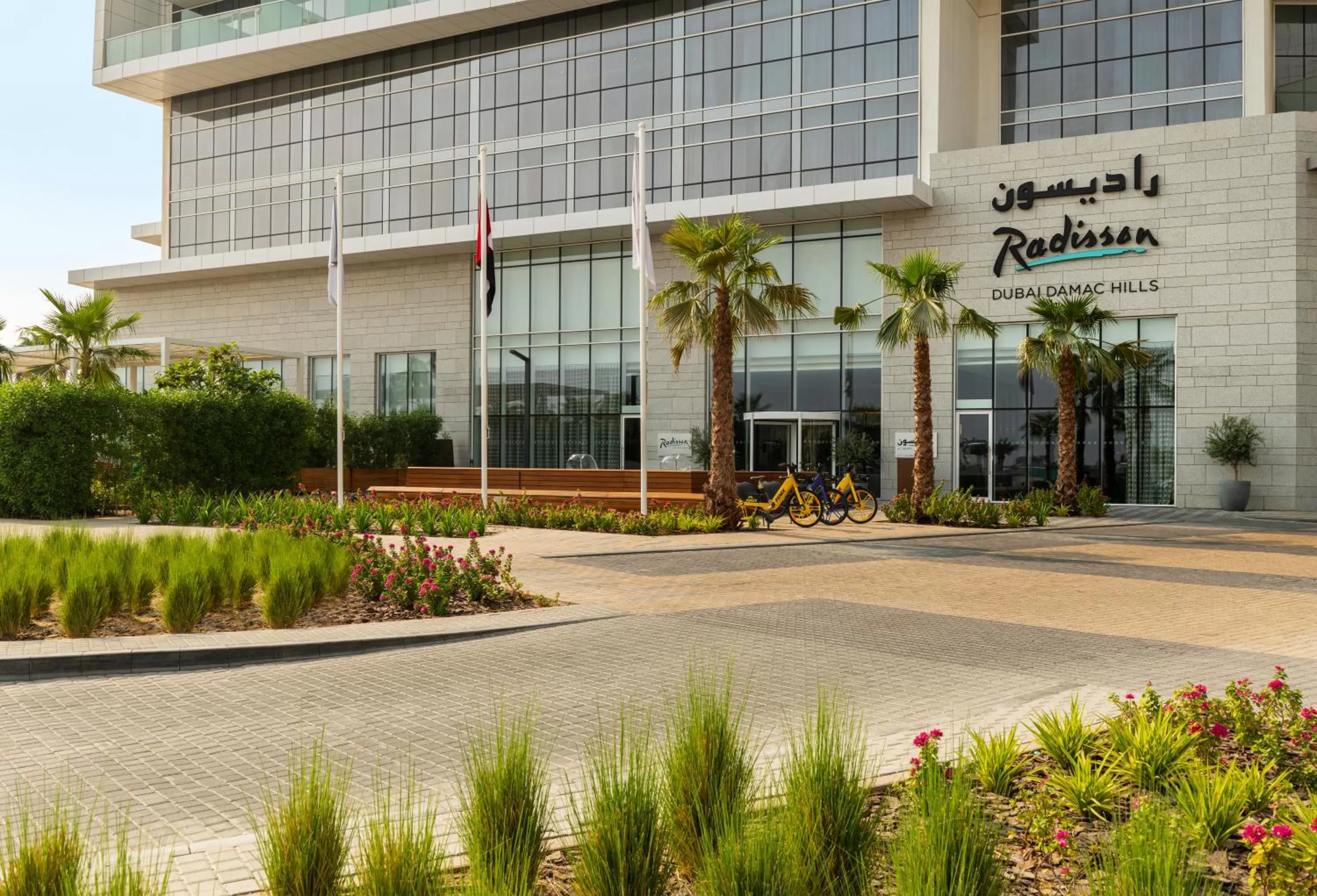 Property building in Radisson Dubai Damac Hills