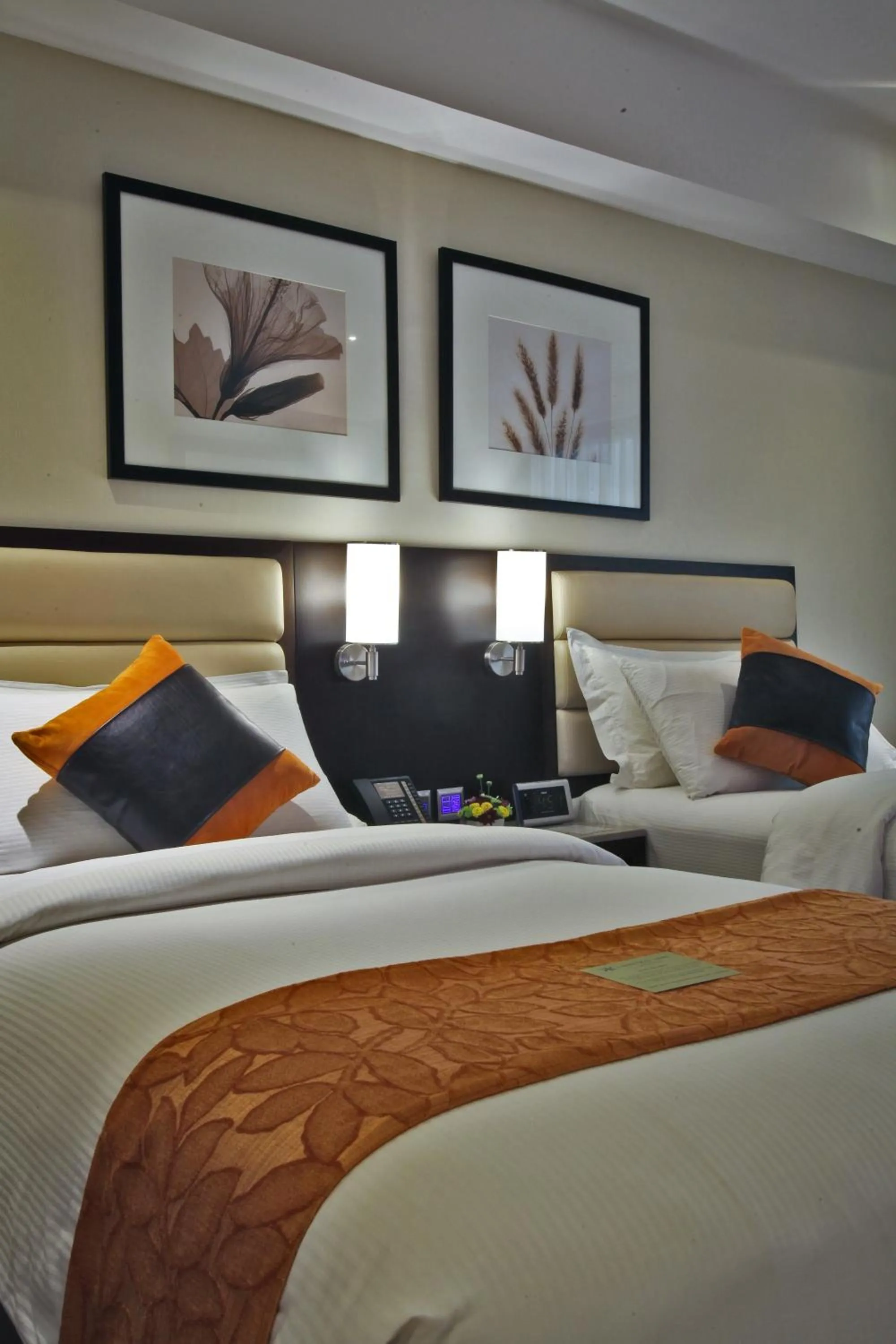 Bed in Limketkai Luxe Hotel