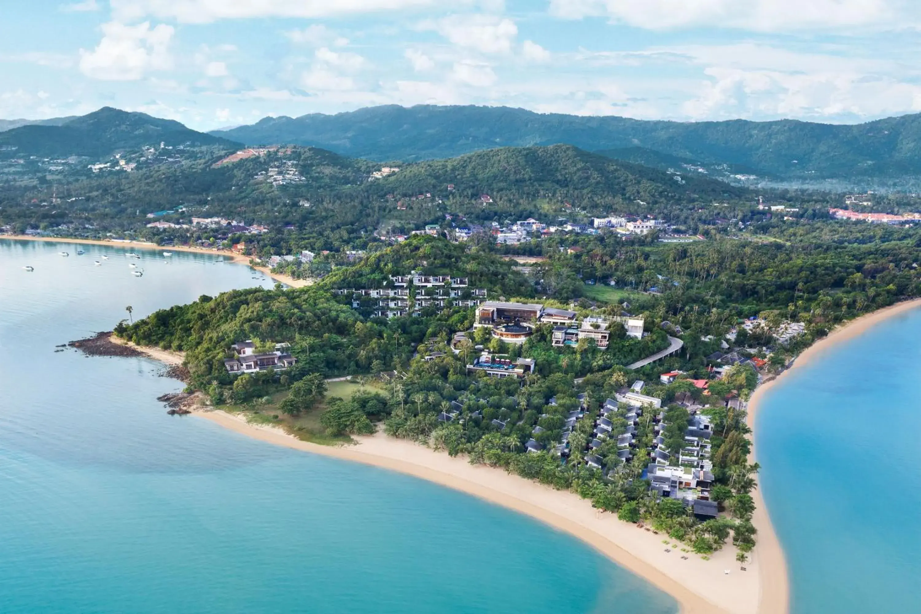 Property building, Bird's-eye View in W Koh Samui