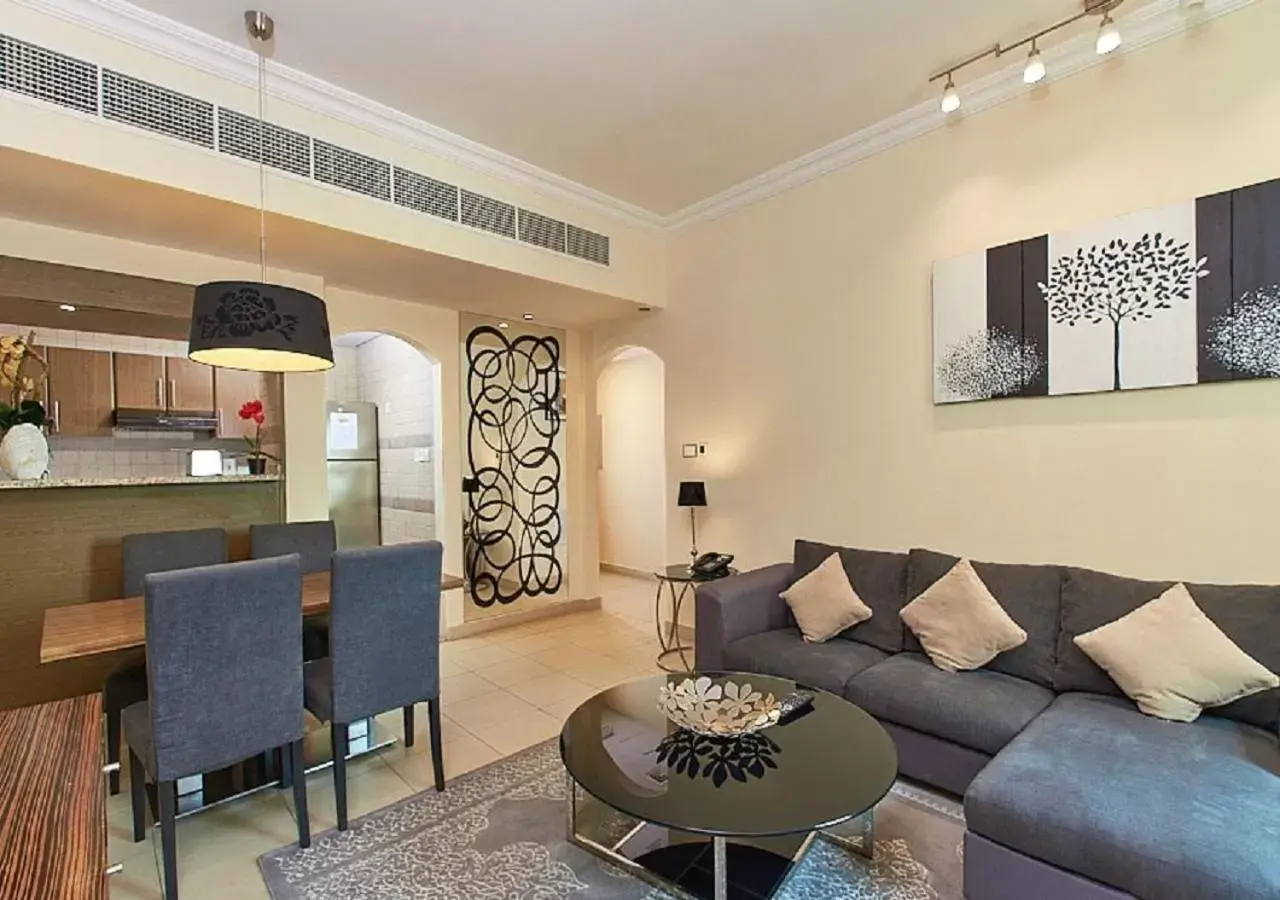 Living room, Seating Area in Mughal Suites