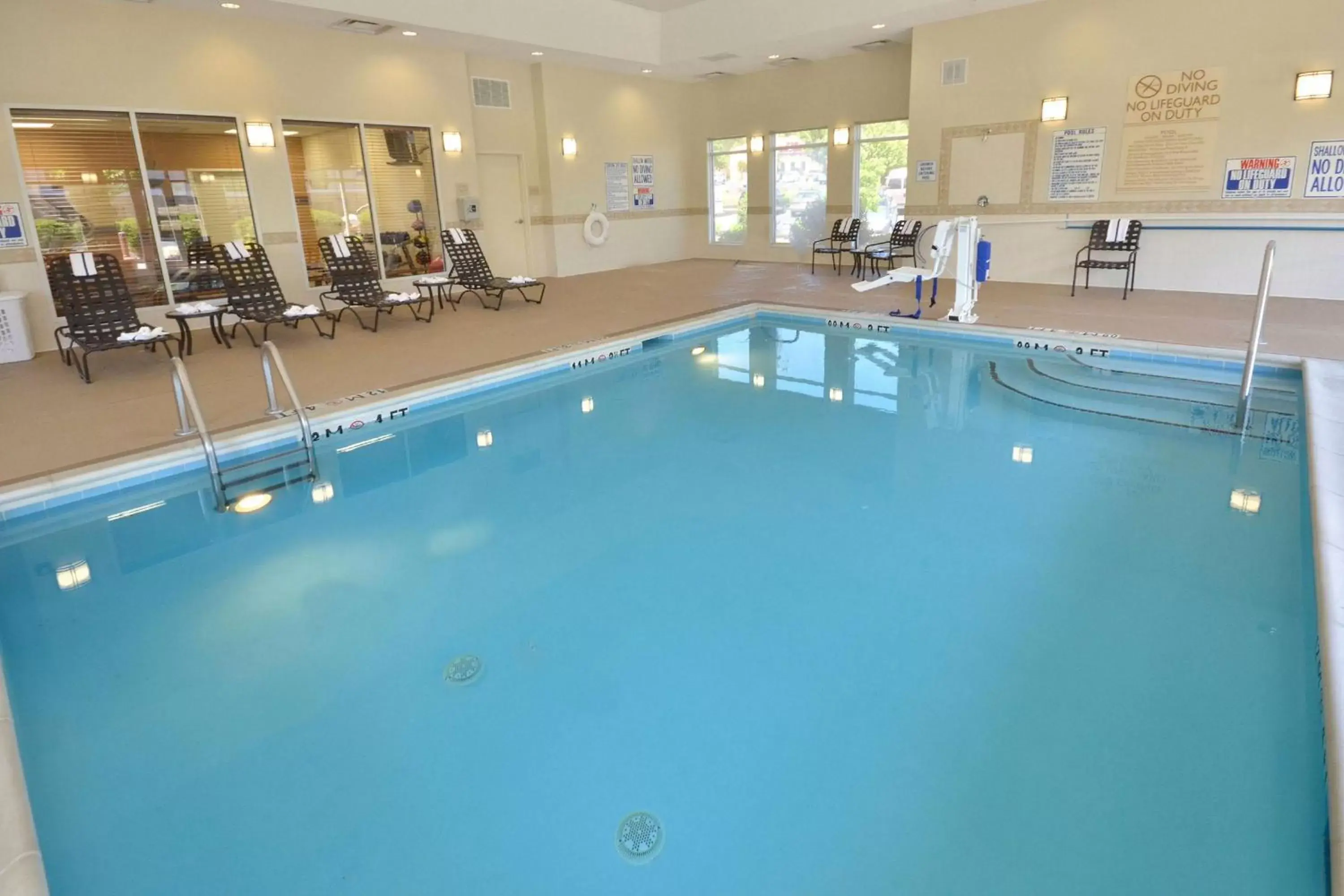 Pool view, Swimming Pool in Hilton Garden Inn Greensboro