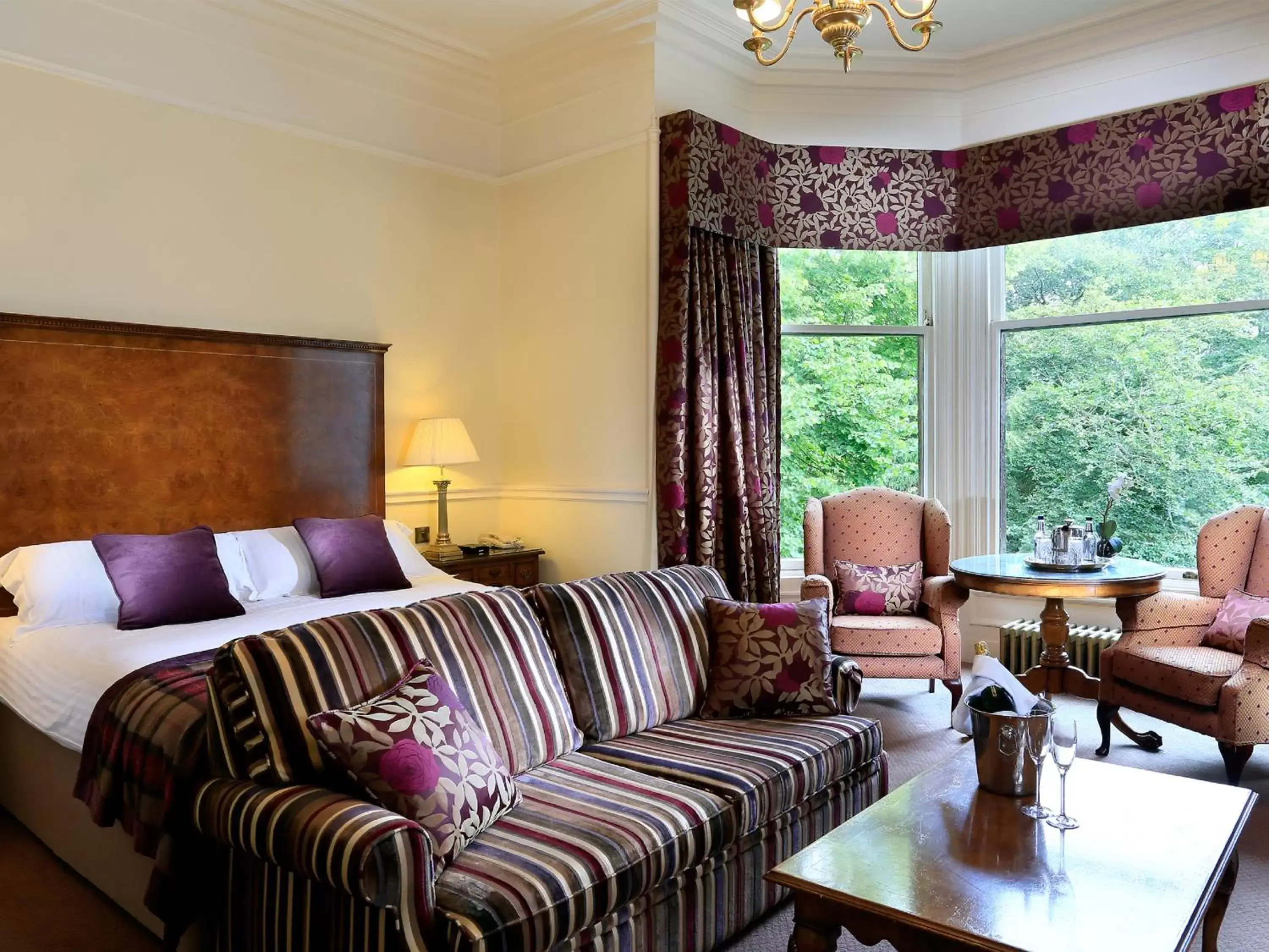 Bedroom in Macdonald Norwood Hall Hotel