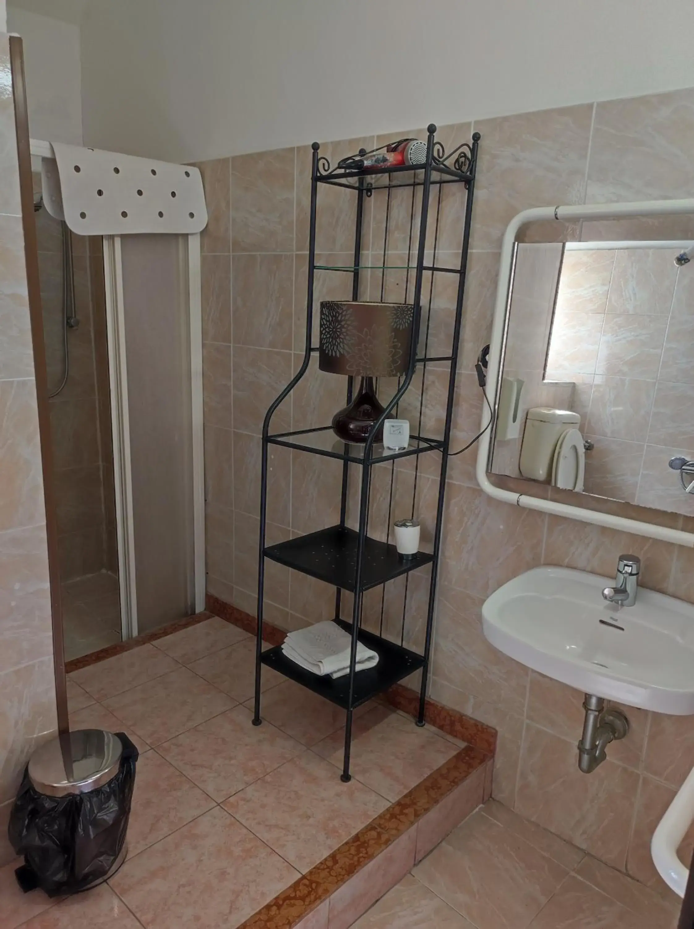 Bathroom in Albergo Caffaro