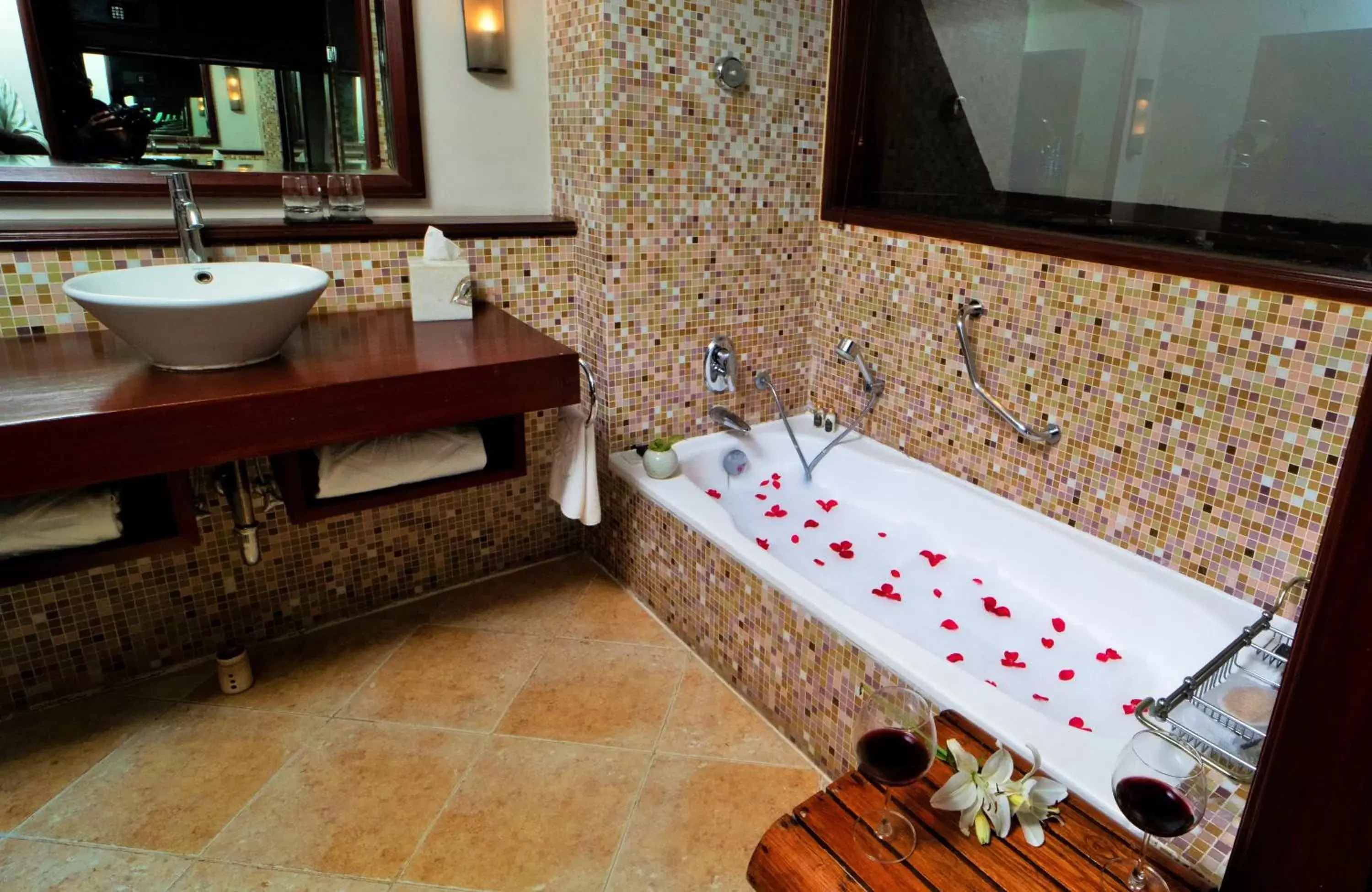 Bathroom in Taj Green Cove Resort and Spa Kovalam Bathroom in Taj Green Cove Resort and Spa Kovalam