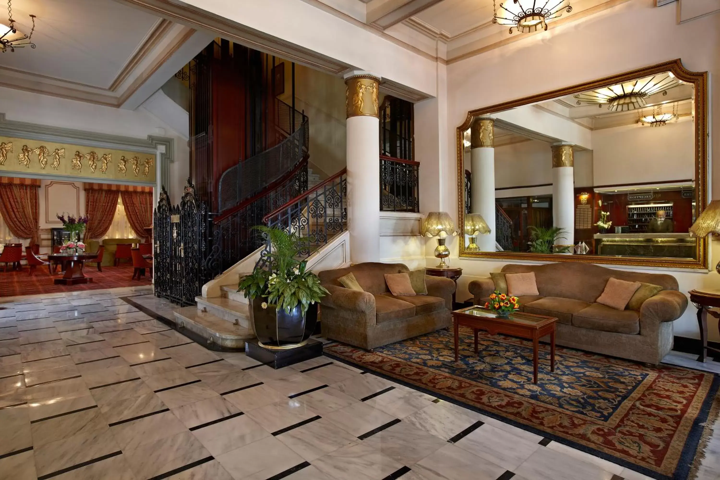 Lobby or reception, Lobby/Reception in Steigenberger Cecil Hotel Alexandria