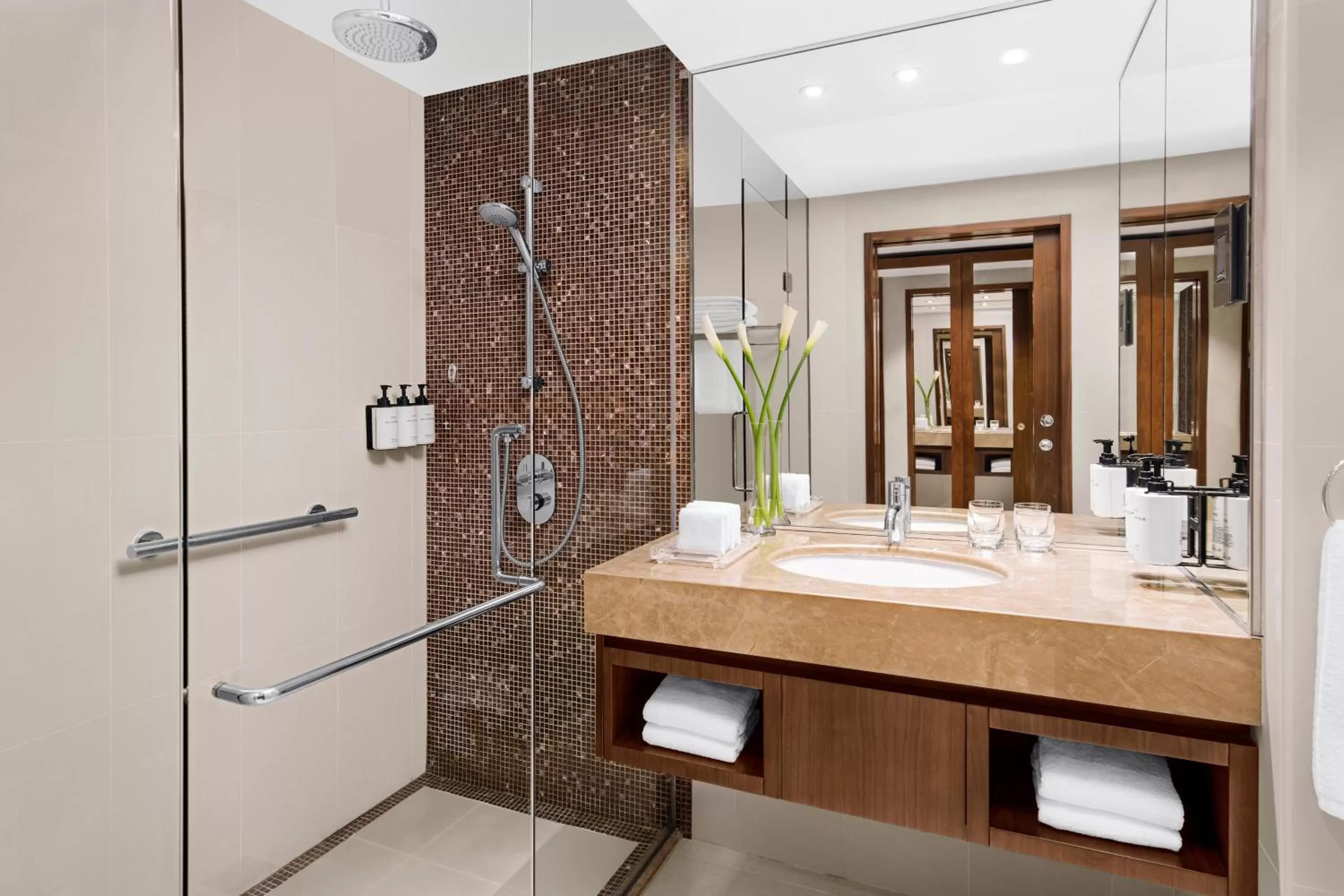 Bathroom in InterContinental Bahrain by IHG