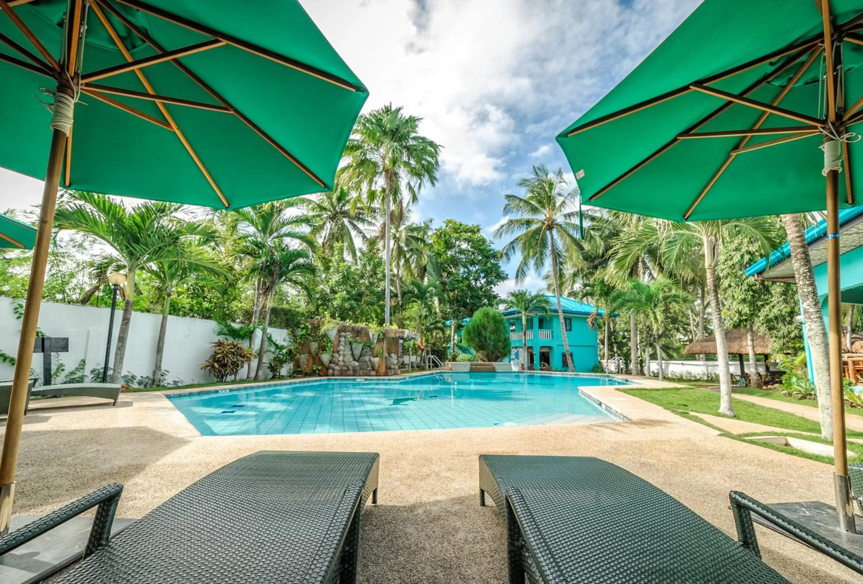 Property building, Swimming Pool in Bohol Sea Resort