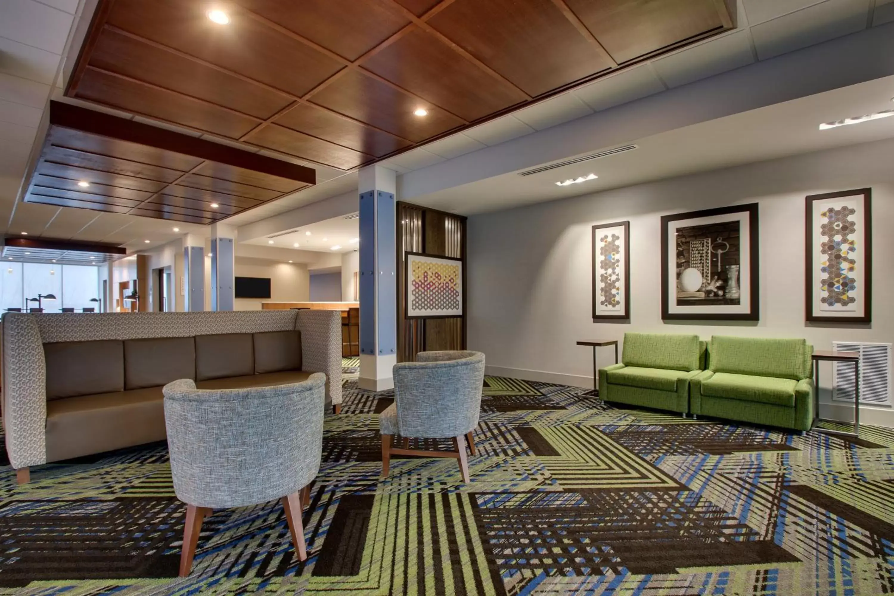 Property building, Seating Area in Holiday Inn Express & Suites Mt Sterling North, an IHG Hotel