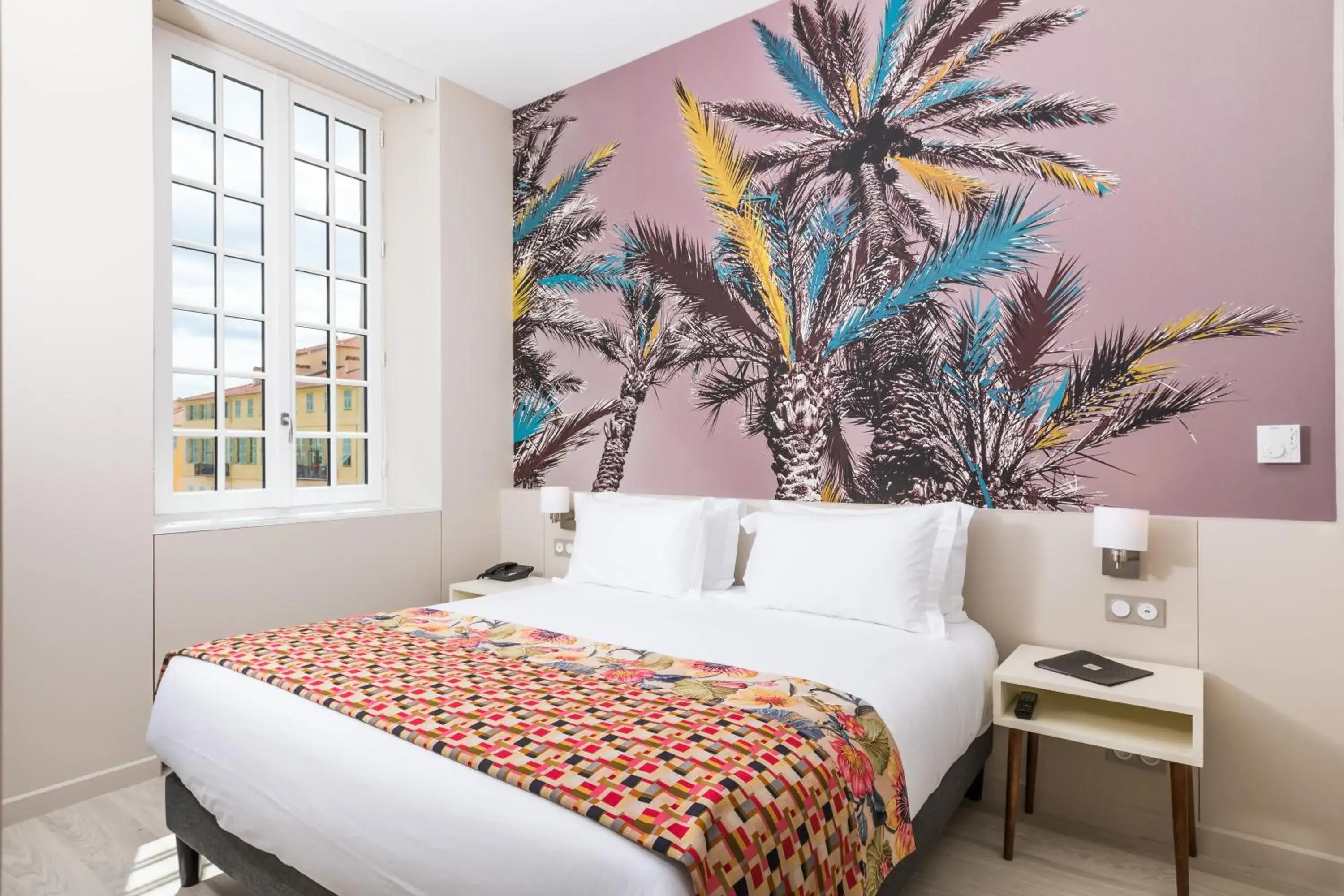 Bedroom, Bed in Palais Saleya Boutique Hôtel Bedroom, Bed in Palais Saleya Boutique Hôtel