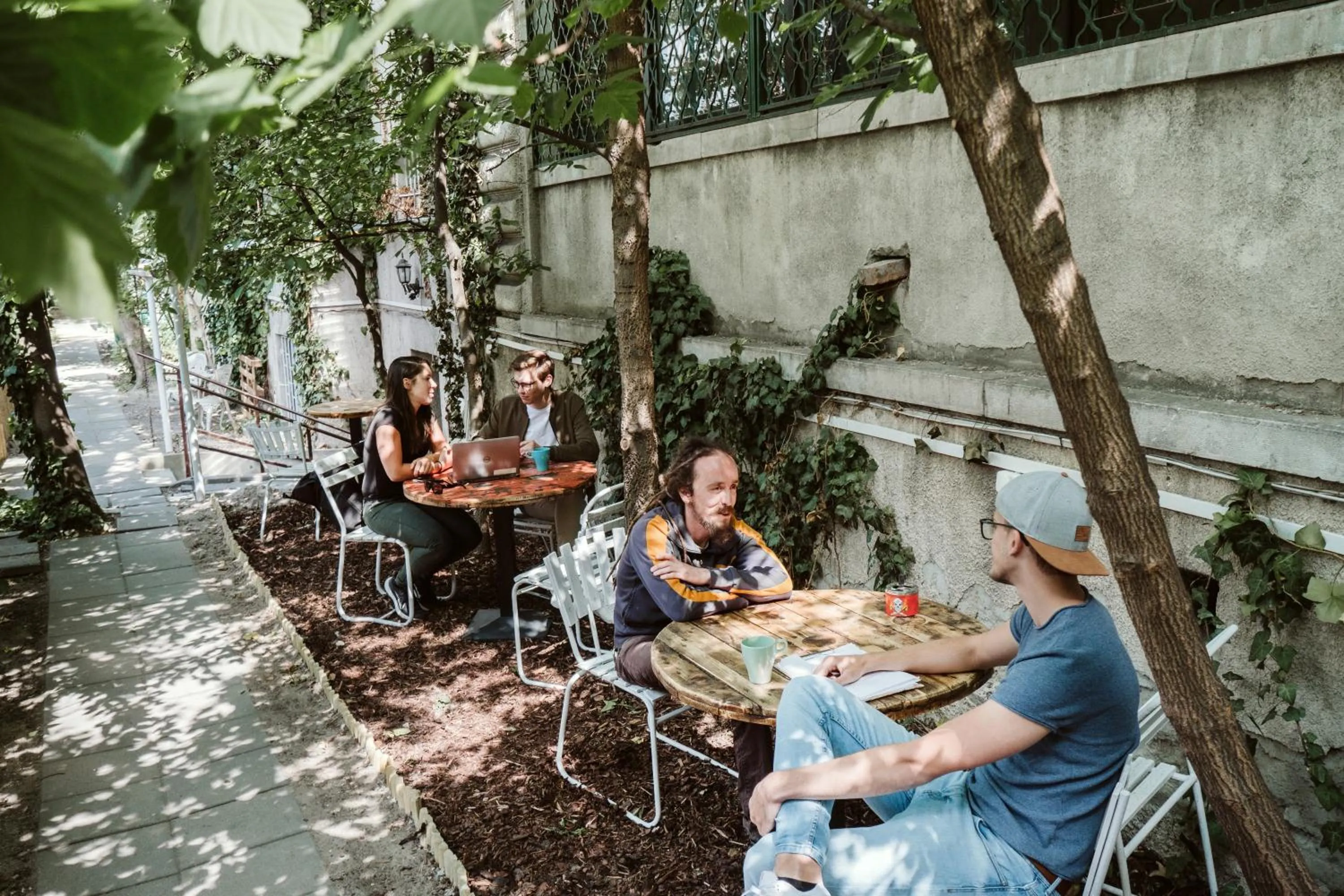 Garden in Baroque Hostel & Coworking