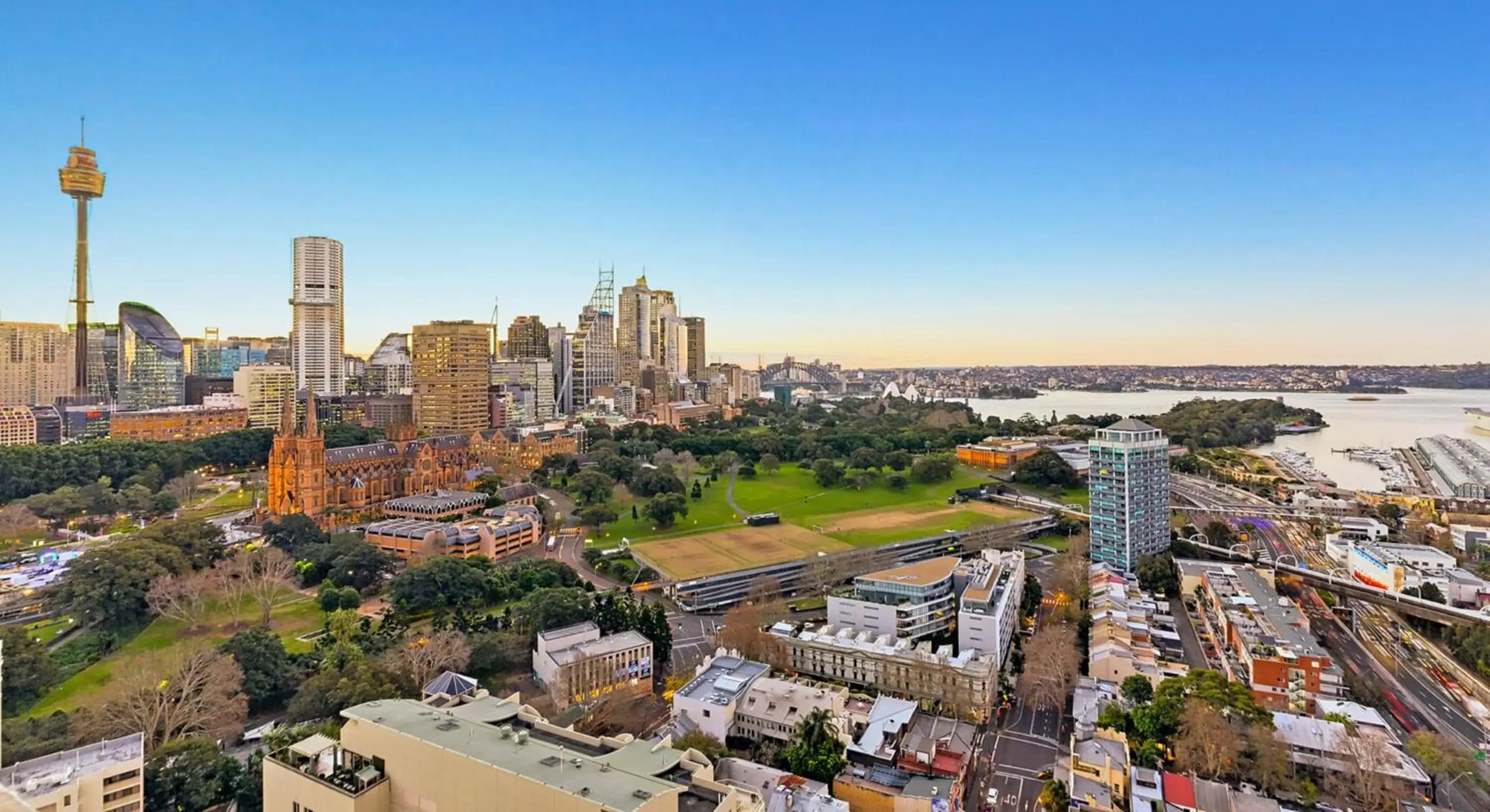 Natural landscape, Bird's-eye View in The Sydney Boulevard Hotel