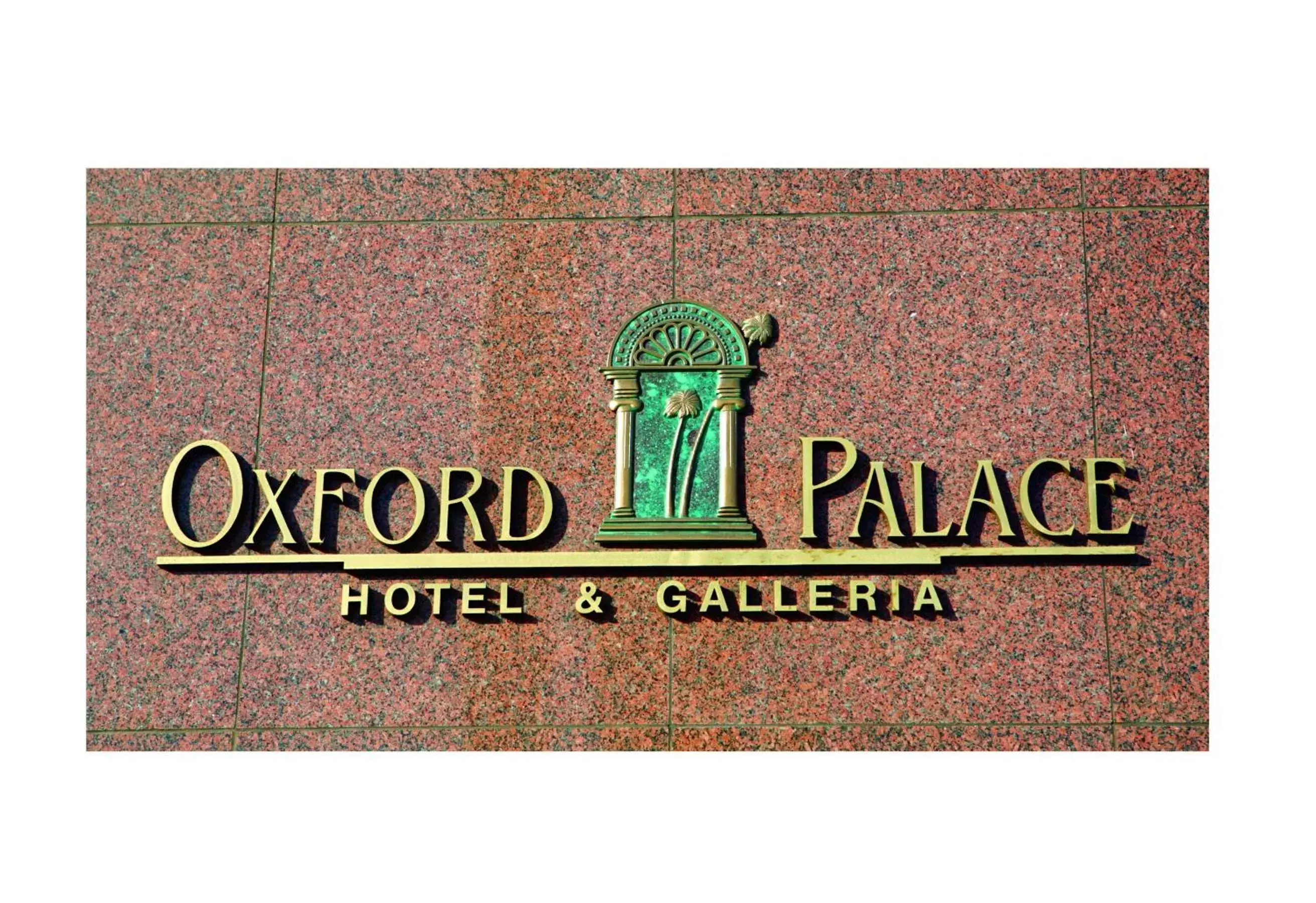 Decorative detail, Logo/Certificate/Sign/Award in Oxford Palace Hotel