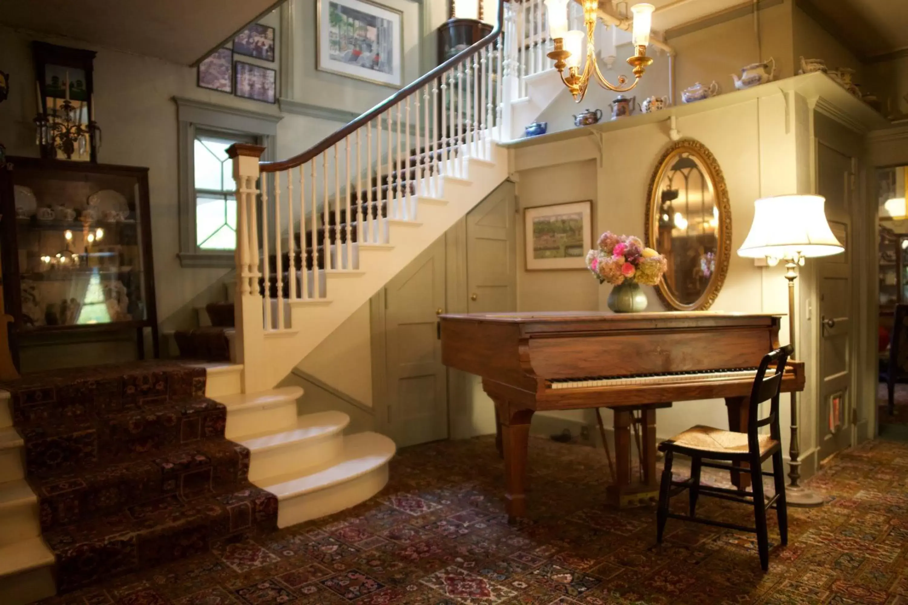 Lobby or reception in The Red Lion Inn