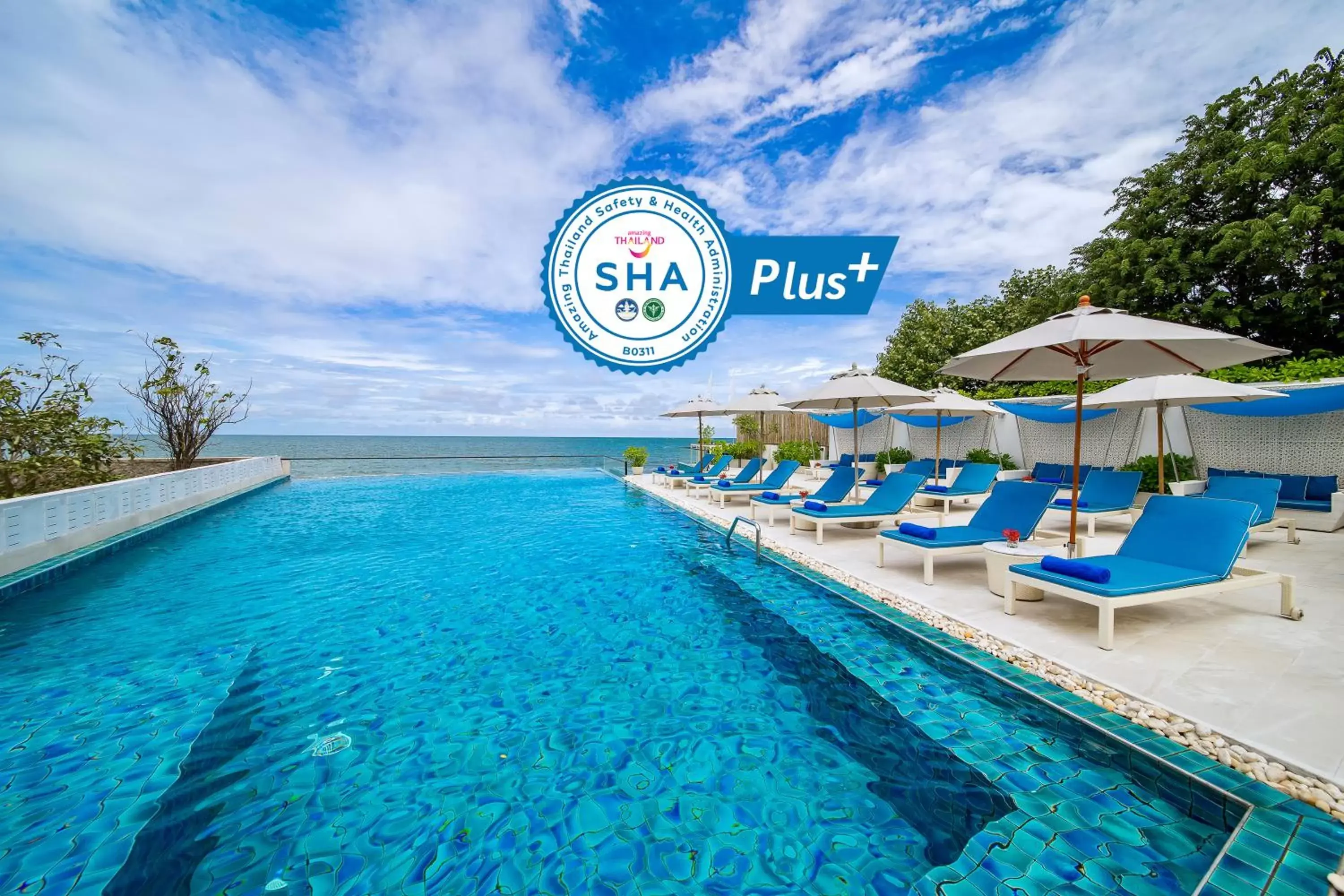 View (from property/room), Swimming Pool in The Rock Hua Hin Beachfront Spa Resort - SHA Plus