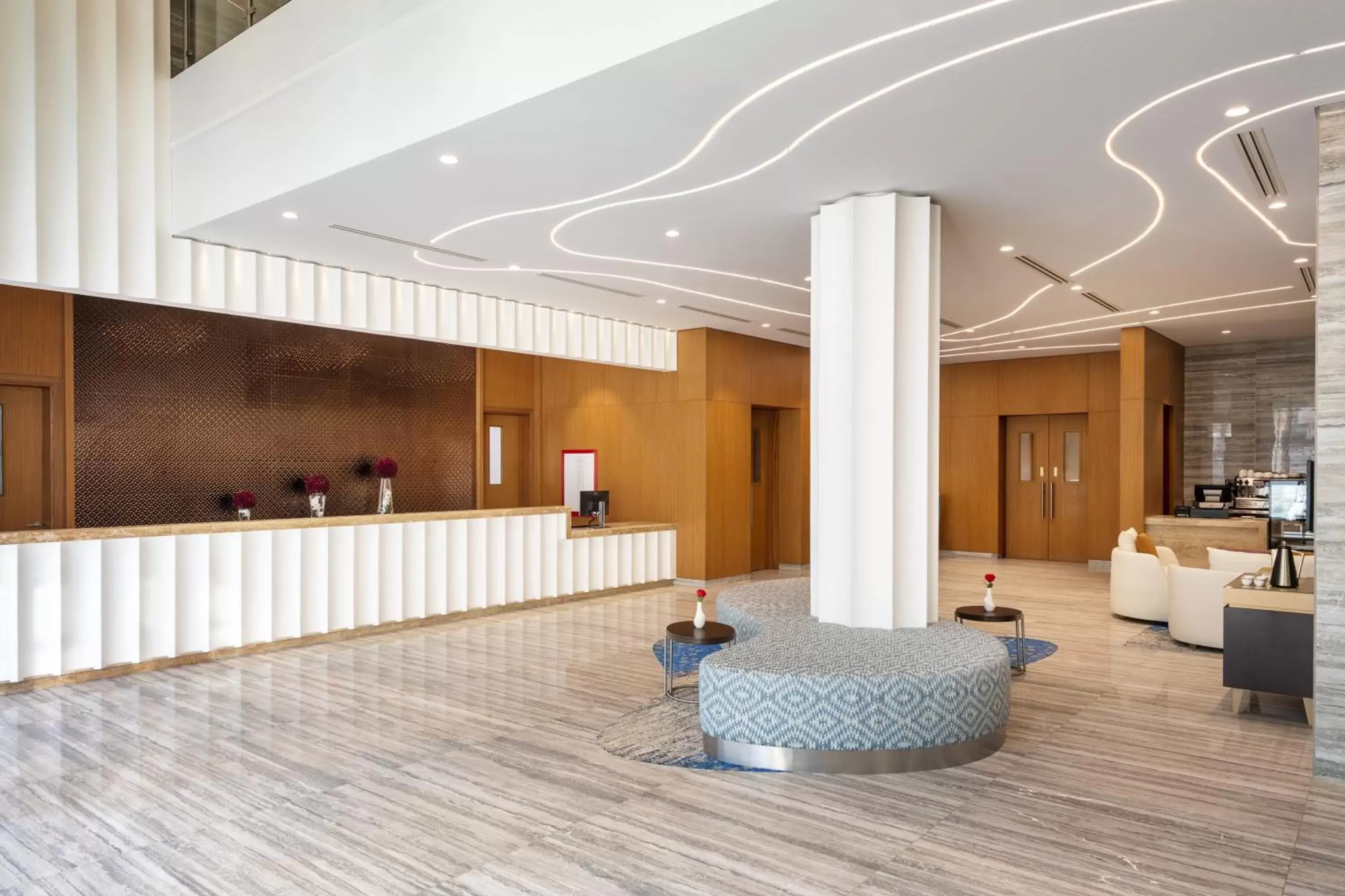 Lobby or reception in Jouri a Murwab hotel Doha Lobby or reception in Jouri a Murwab hotel Doha