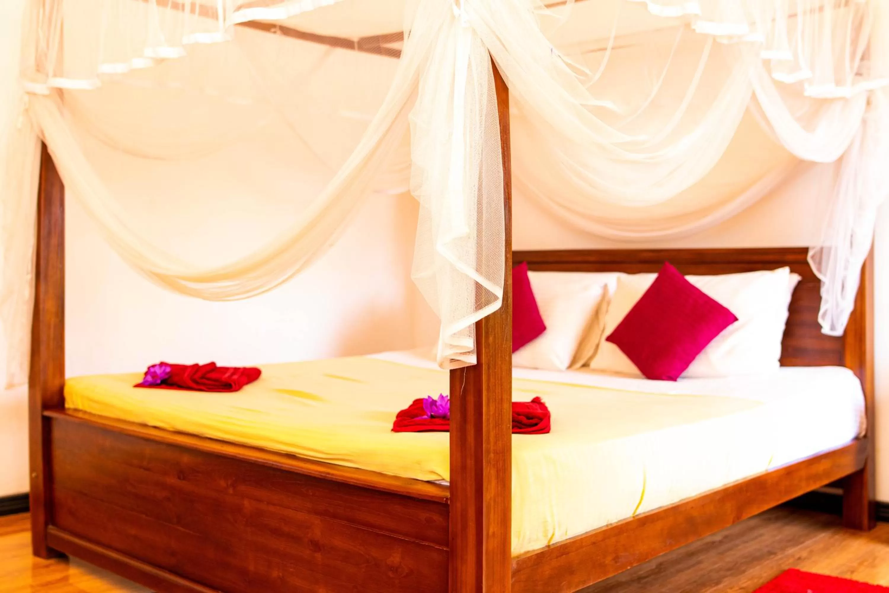 Bed in Shan Star Weligama
