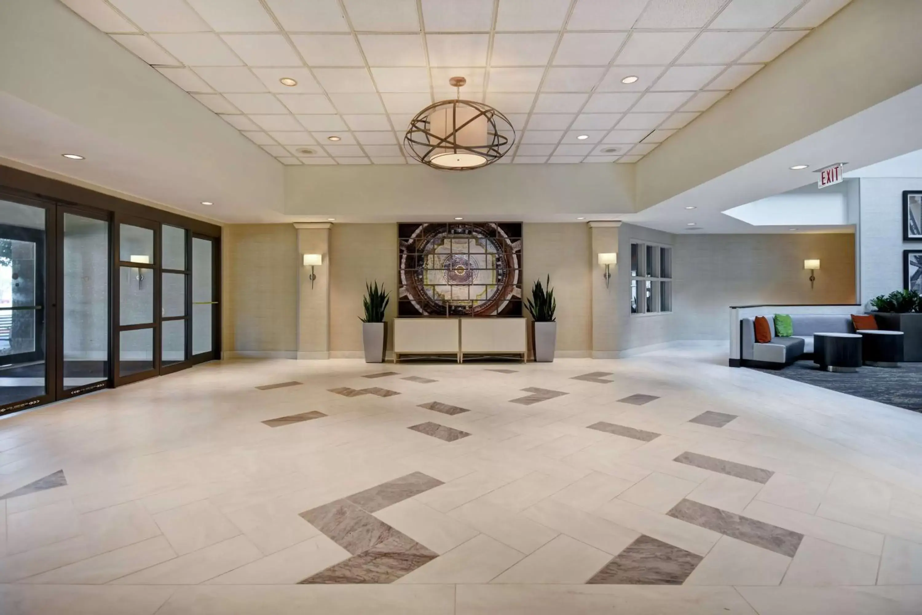 Lobby or reception, Lobby/Reception in Embassy Suites Little Rock