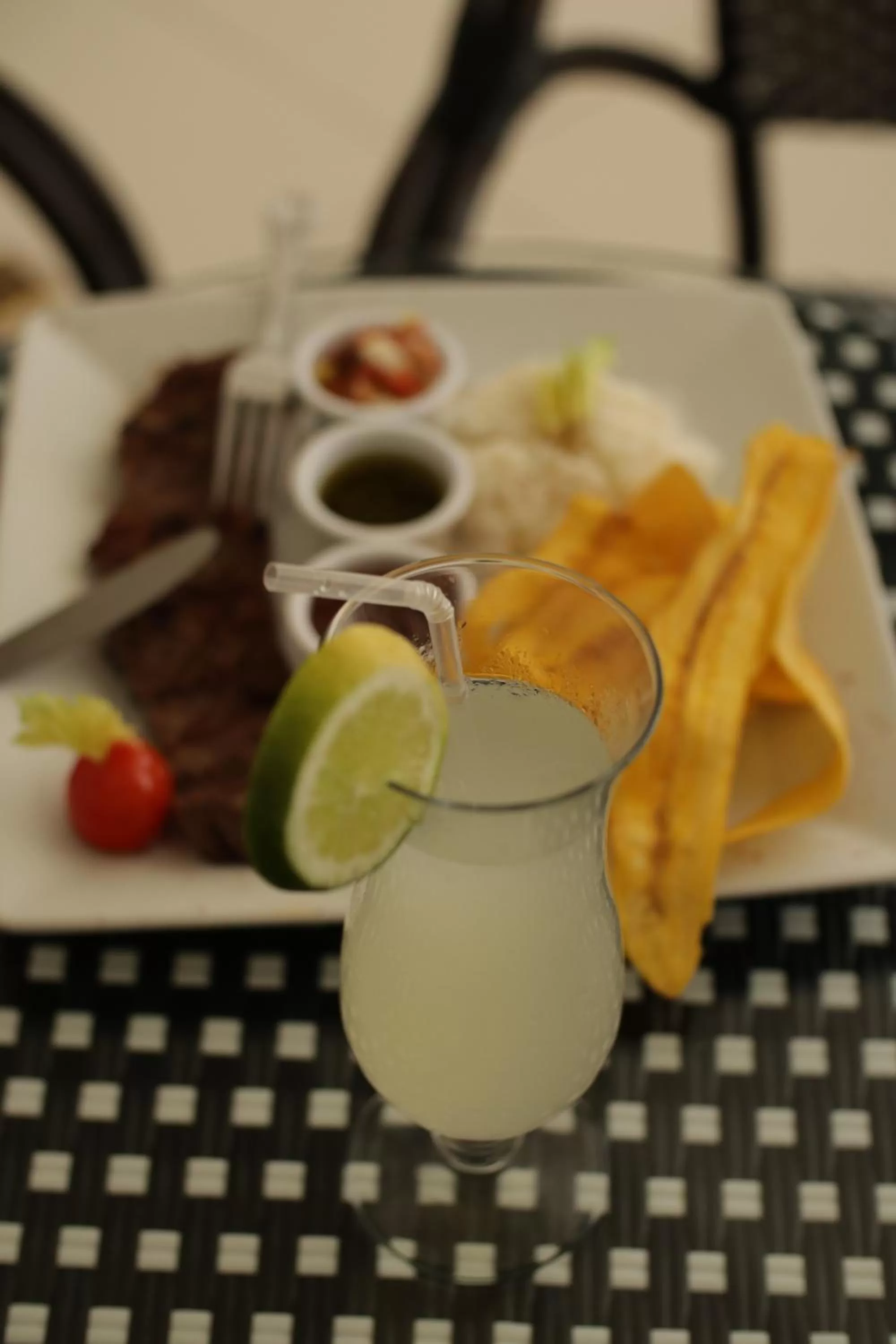 Swimming pool in Hotel Agualcas