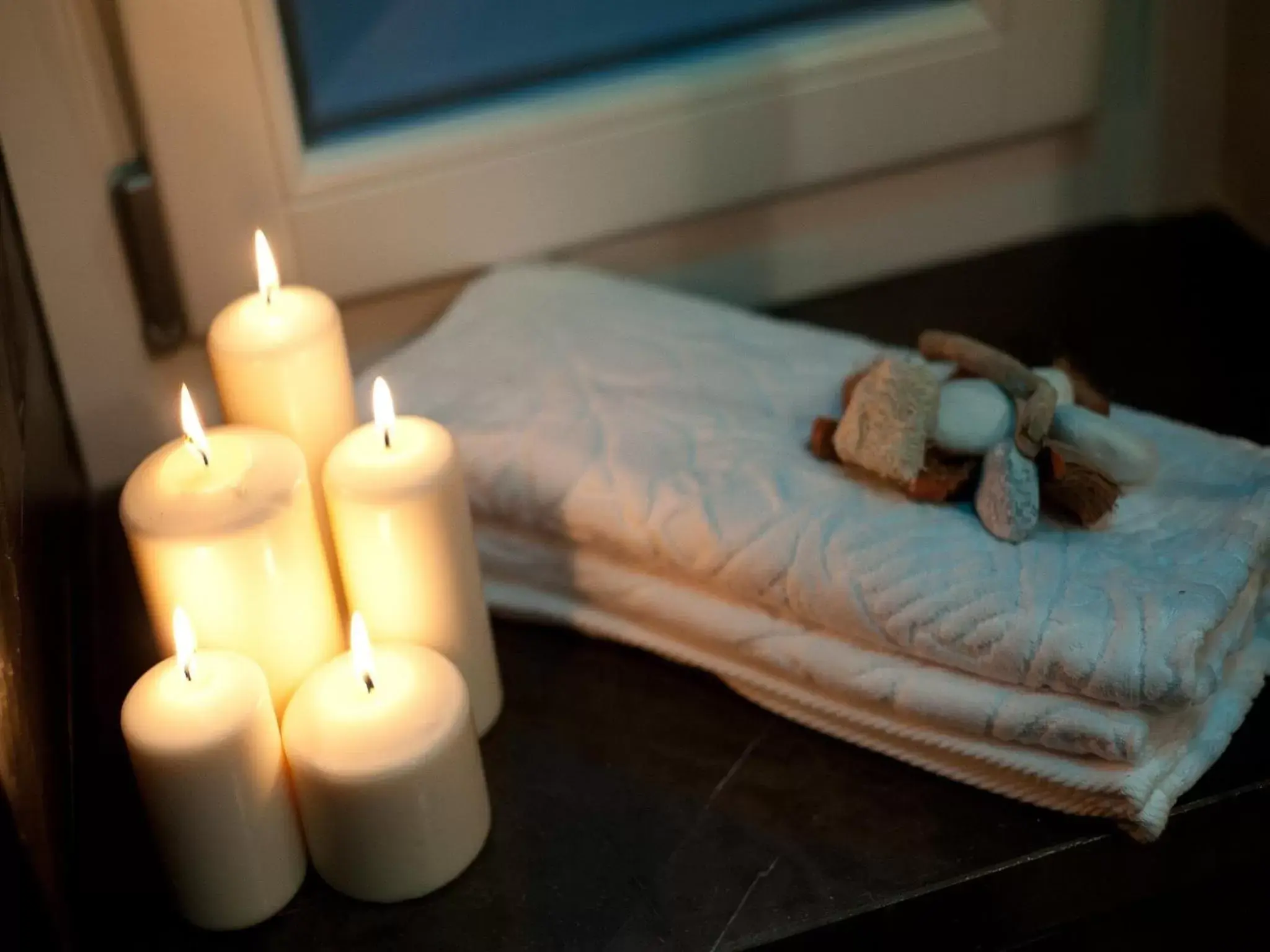 Decorative detail, Bed in Tabula Maris B&B