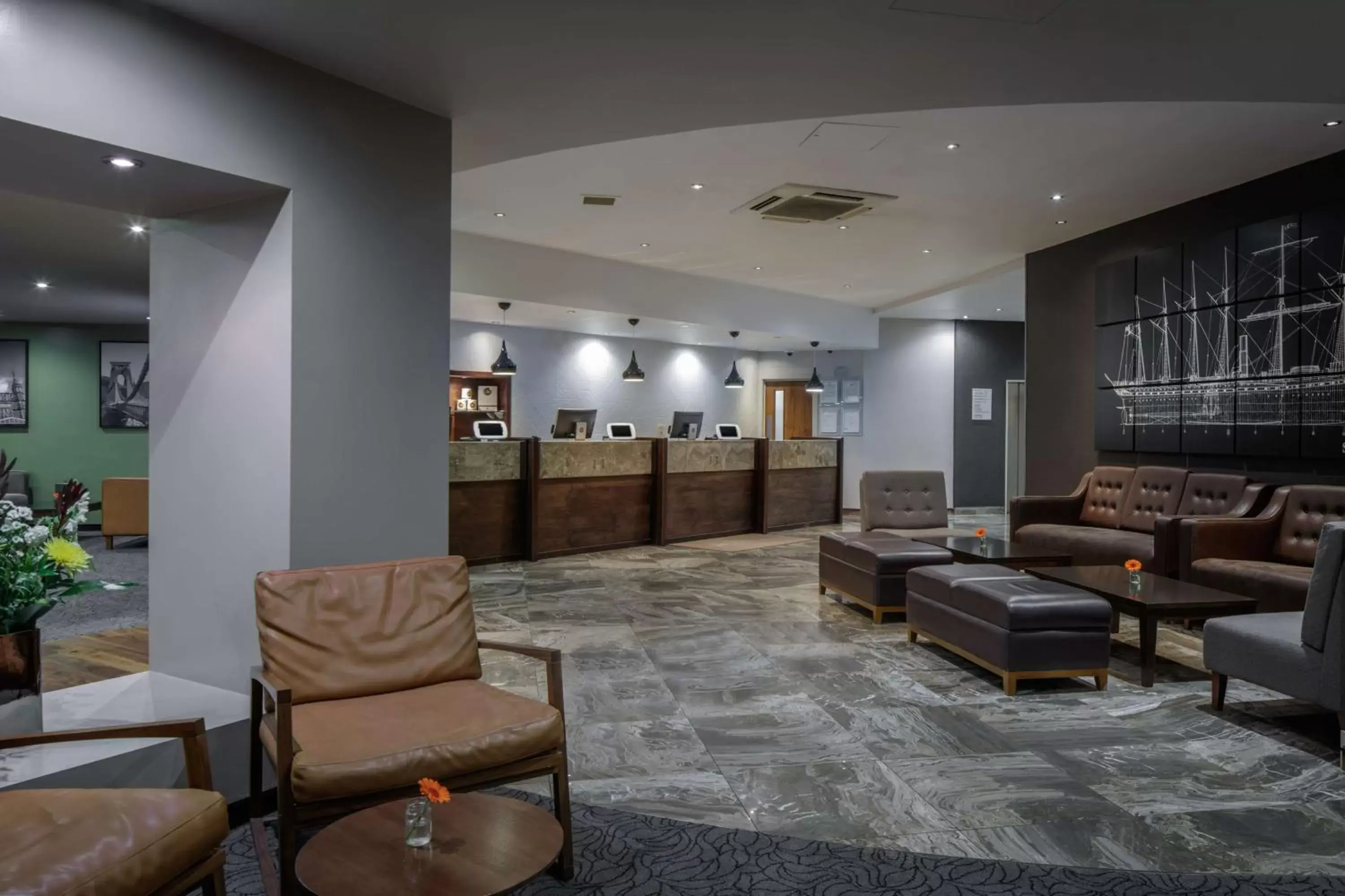 Lobby or reception, Lobby/Reception in DoubleTree by Hilton Bristol City Centre