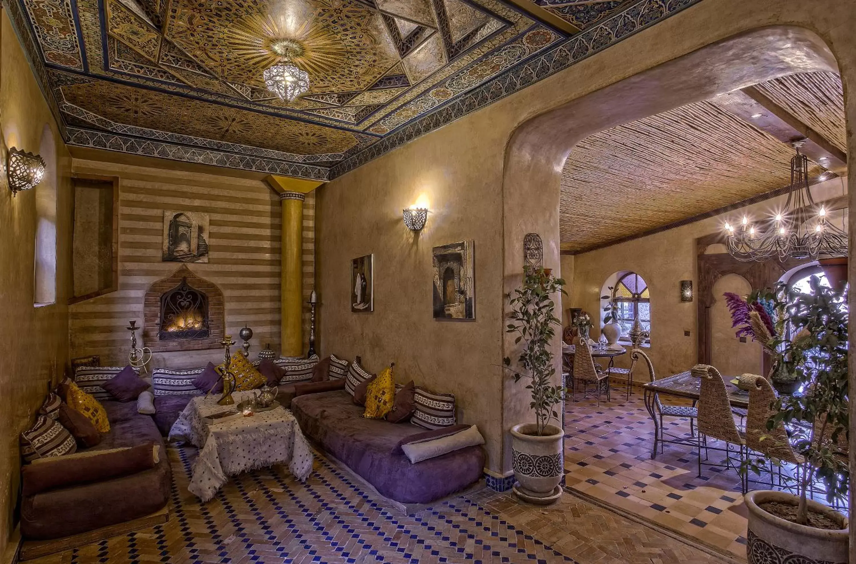 Living room, Seating Area in Hotel Kasbah Le Mirage & Spa