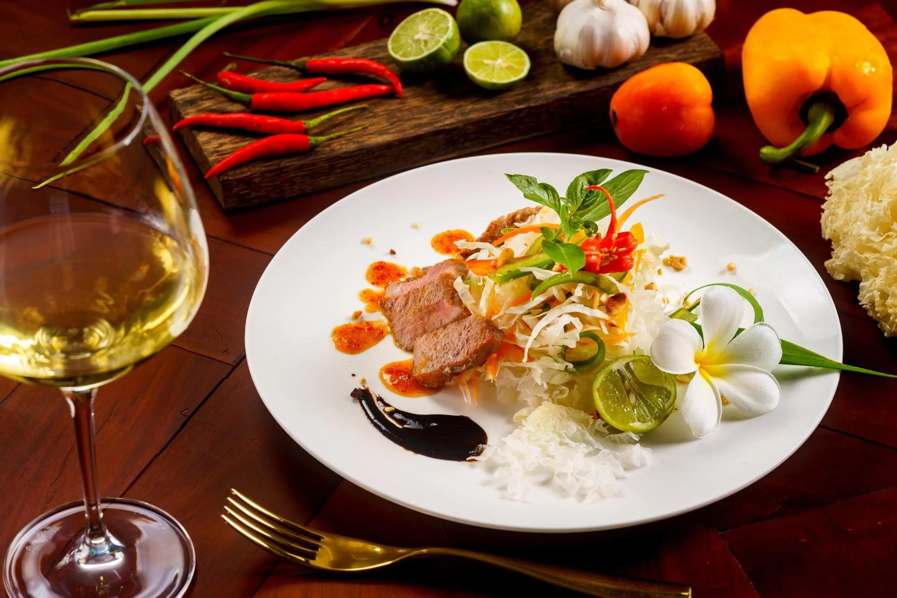 Food close-up in Sabara Angkor Resort & Spa