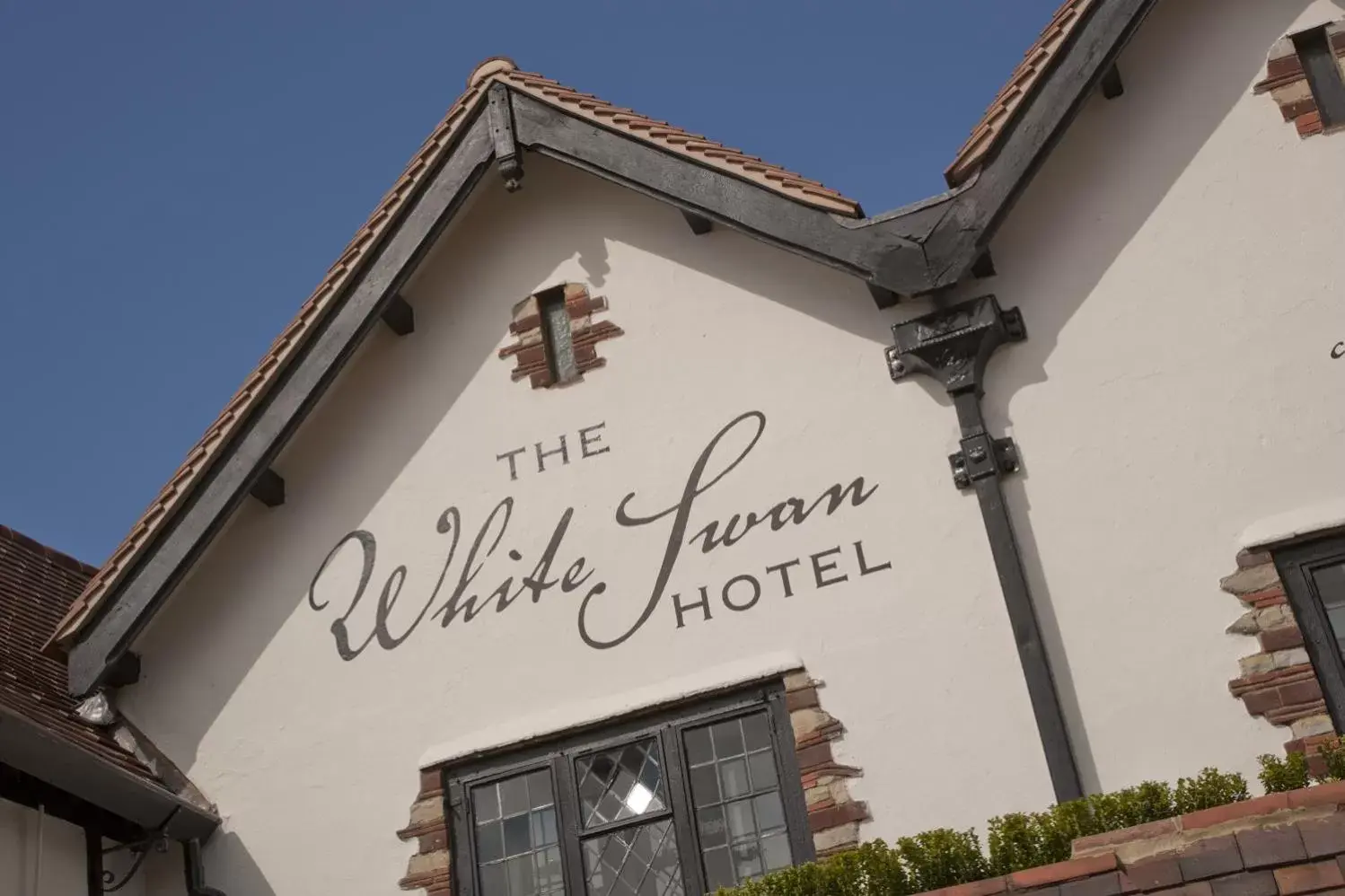 Facade/entrance, Property Building in The White Swan Hotel