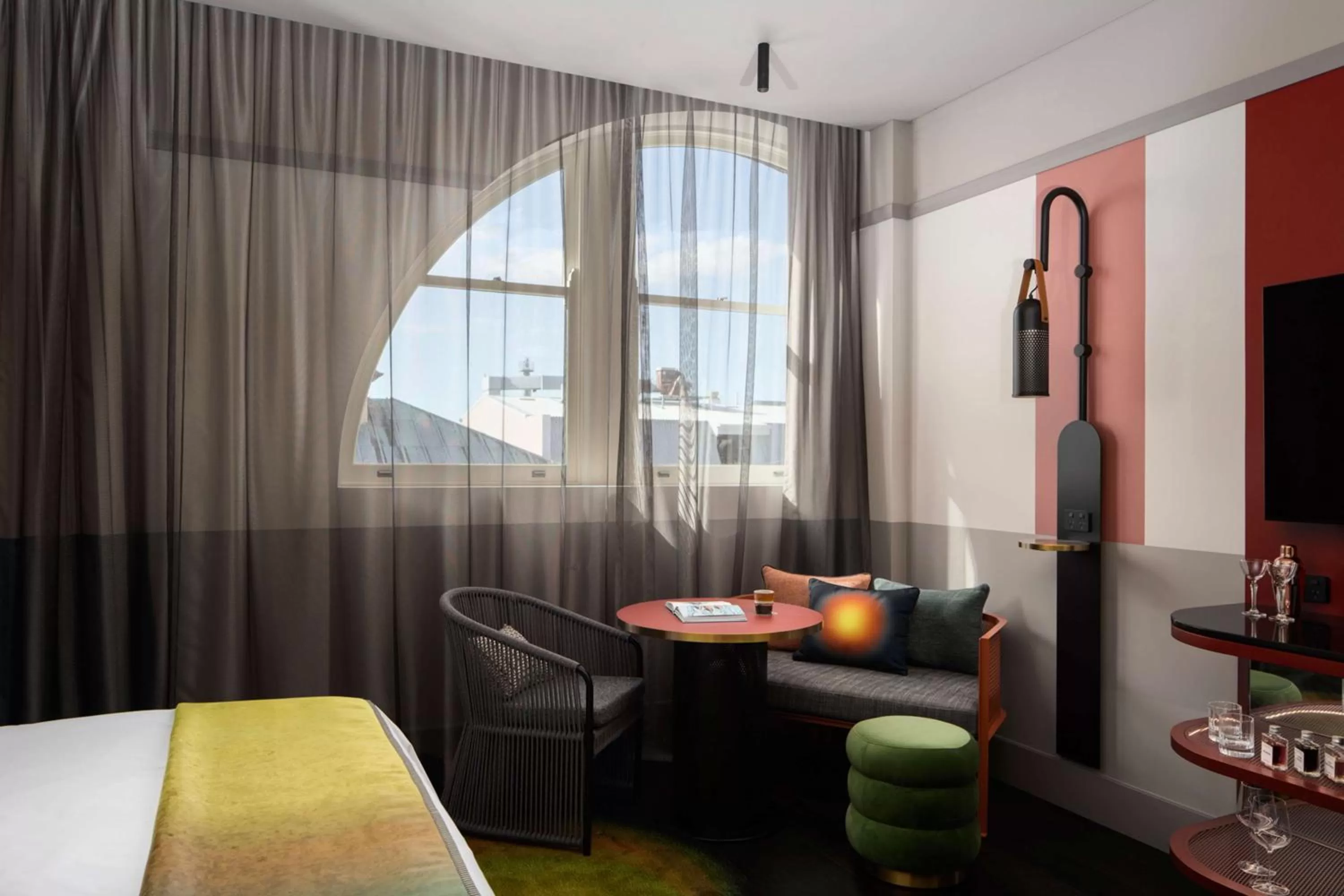 Bedroom, Bed in QT Newcastle