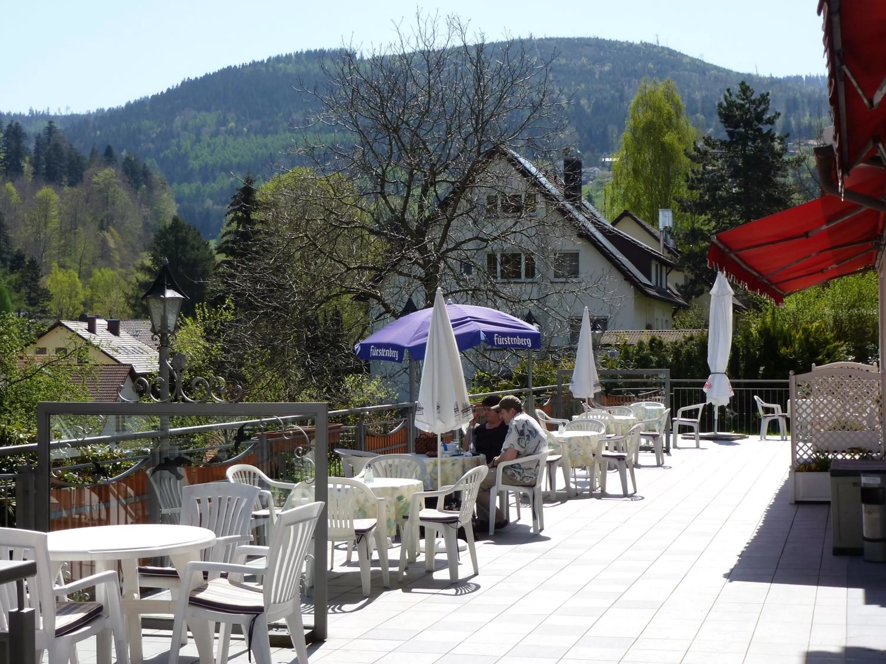 Balcony/Terrace in Waldschlösschen